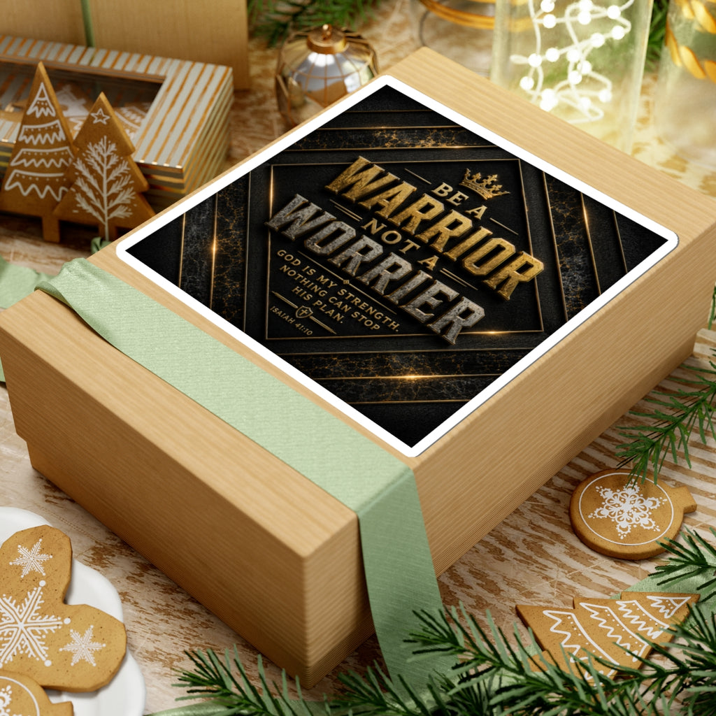 Be a Warrior Not a Worrier Sticker
