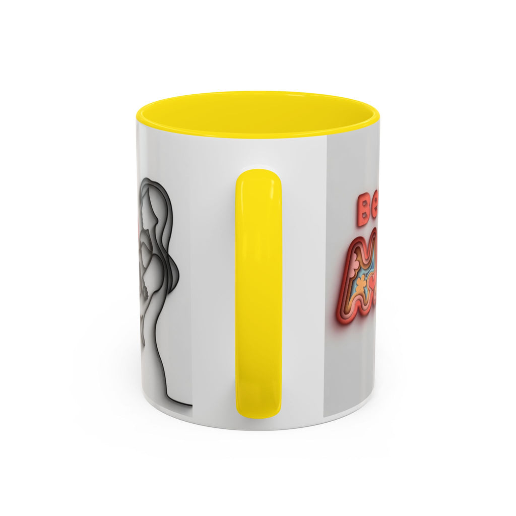 Custom Accent Coffee Mug - Perfect Gift for Moms, Personalized Mug, Valentines Day Gift, Unique Coffee Cup, Mother's Day