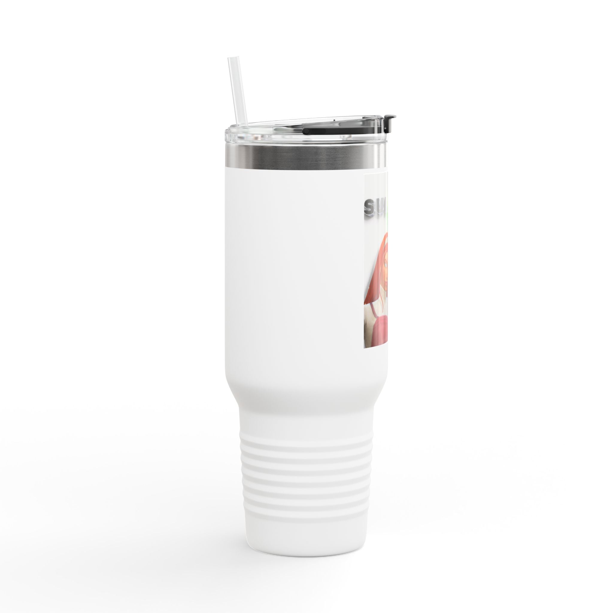 Sims Insulated Travel Mug, 40oz - Cozy & Stylish Gift for Travelers, Coffee Lovers - Large Hot Beverage Container, Thermal Cup, Portable Tea