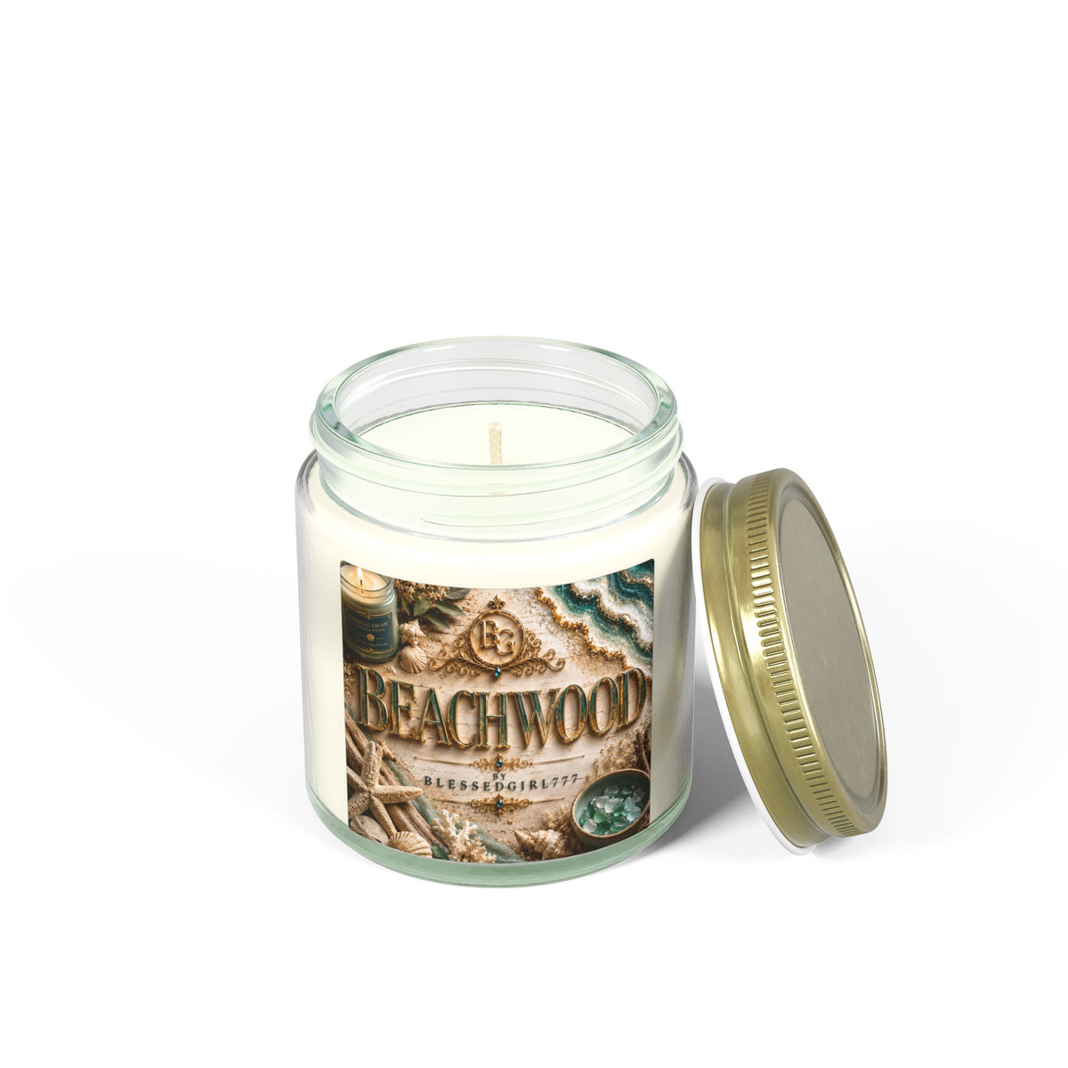 Beachwood  Scented Candle — 4oz & 9oz