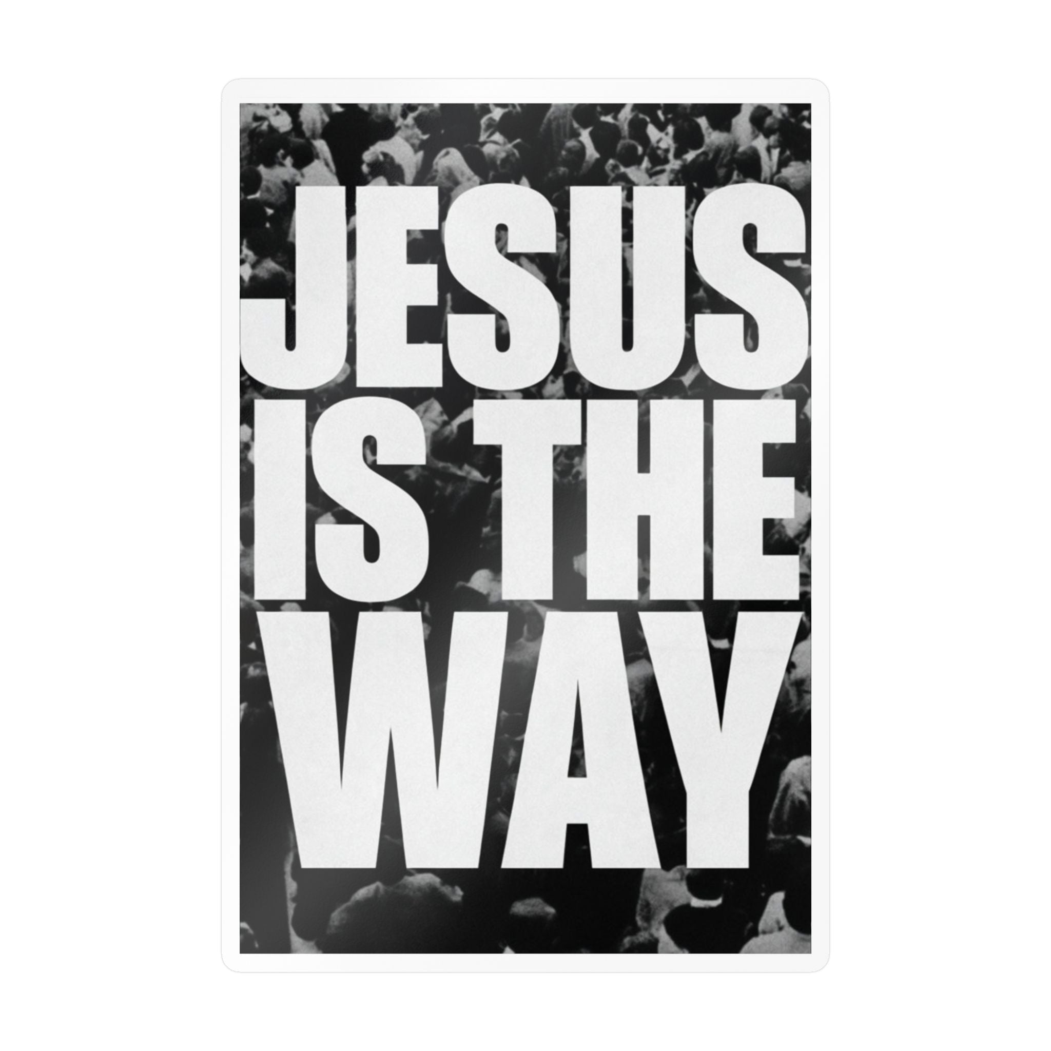 Jesus Is the Way Vinyl Decal — Inspirational Christian Sticker