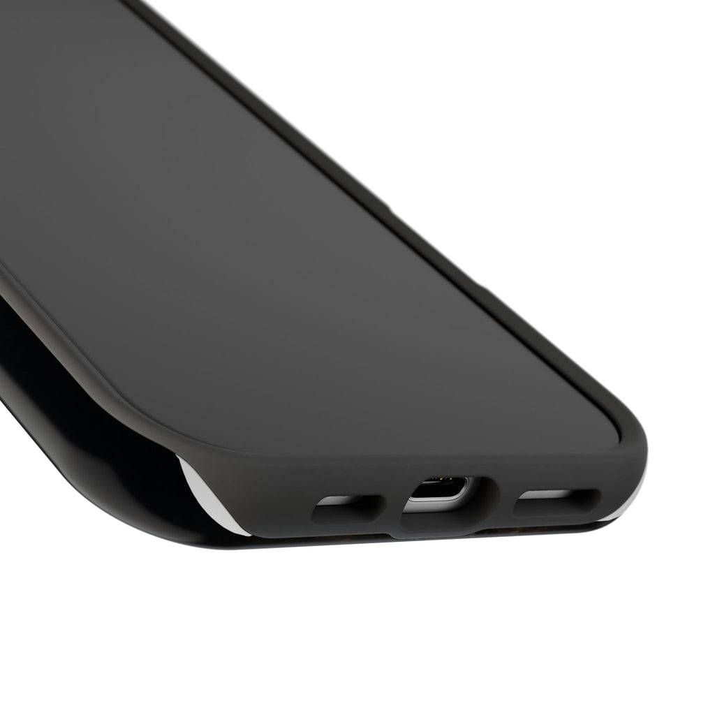Magnetic Impact-Resistant Phone Case — "Most Beautiful" Cross with Crown of Thorns