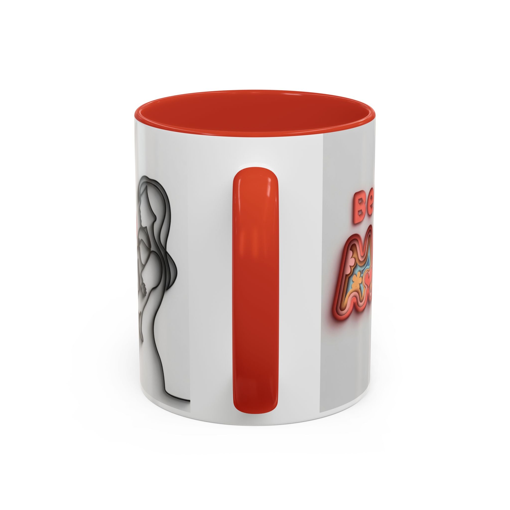 Custom Accent Coffee Mug - Perfect Gift for Moms, Personalized Mug, Valentines Day Gift, Unique Coffee Cup, Mother's Day