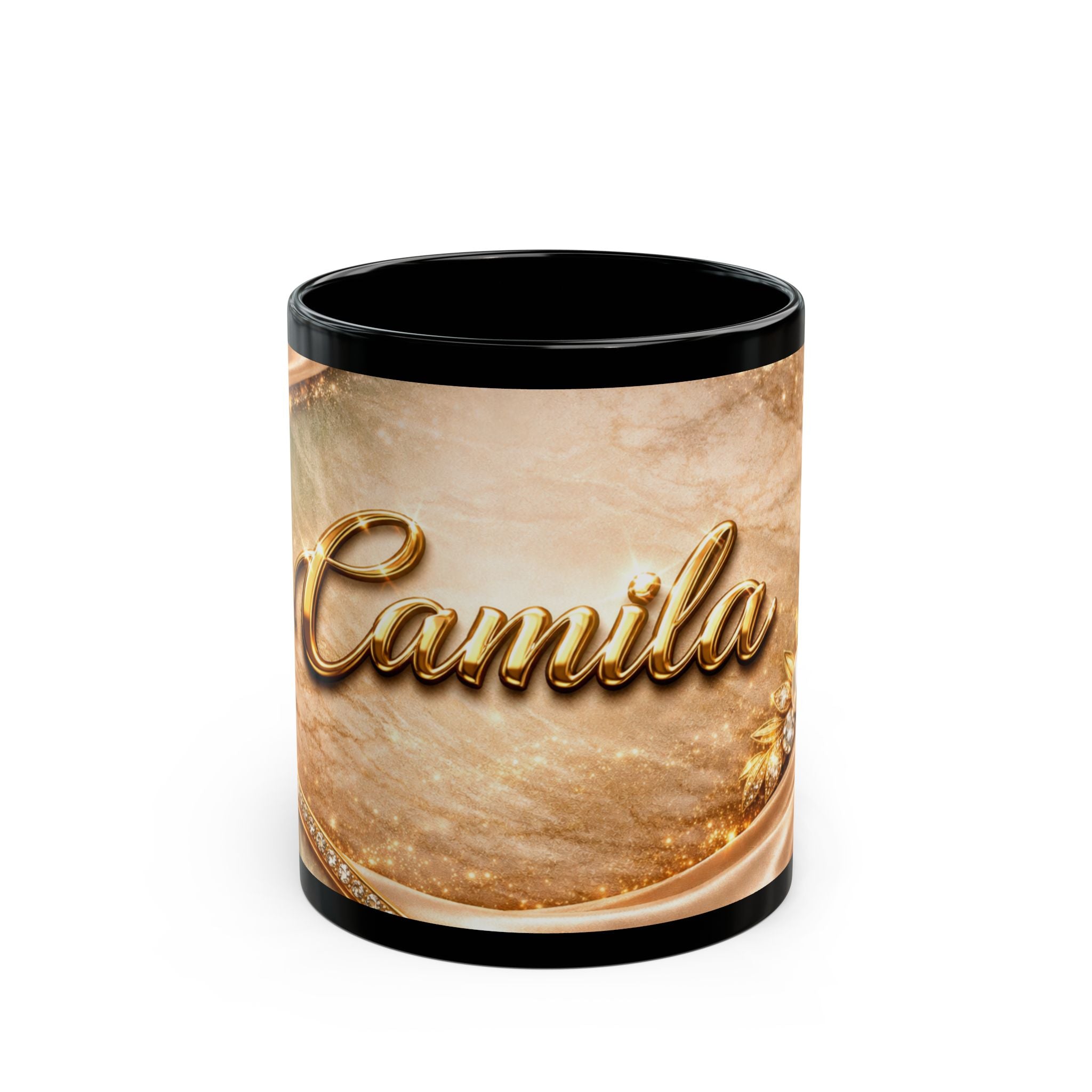 Golden Edition Mug “Camila” by BLESSDGIRL777