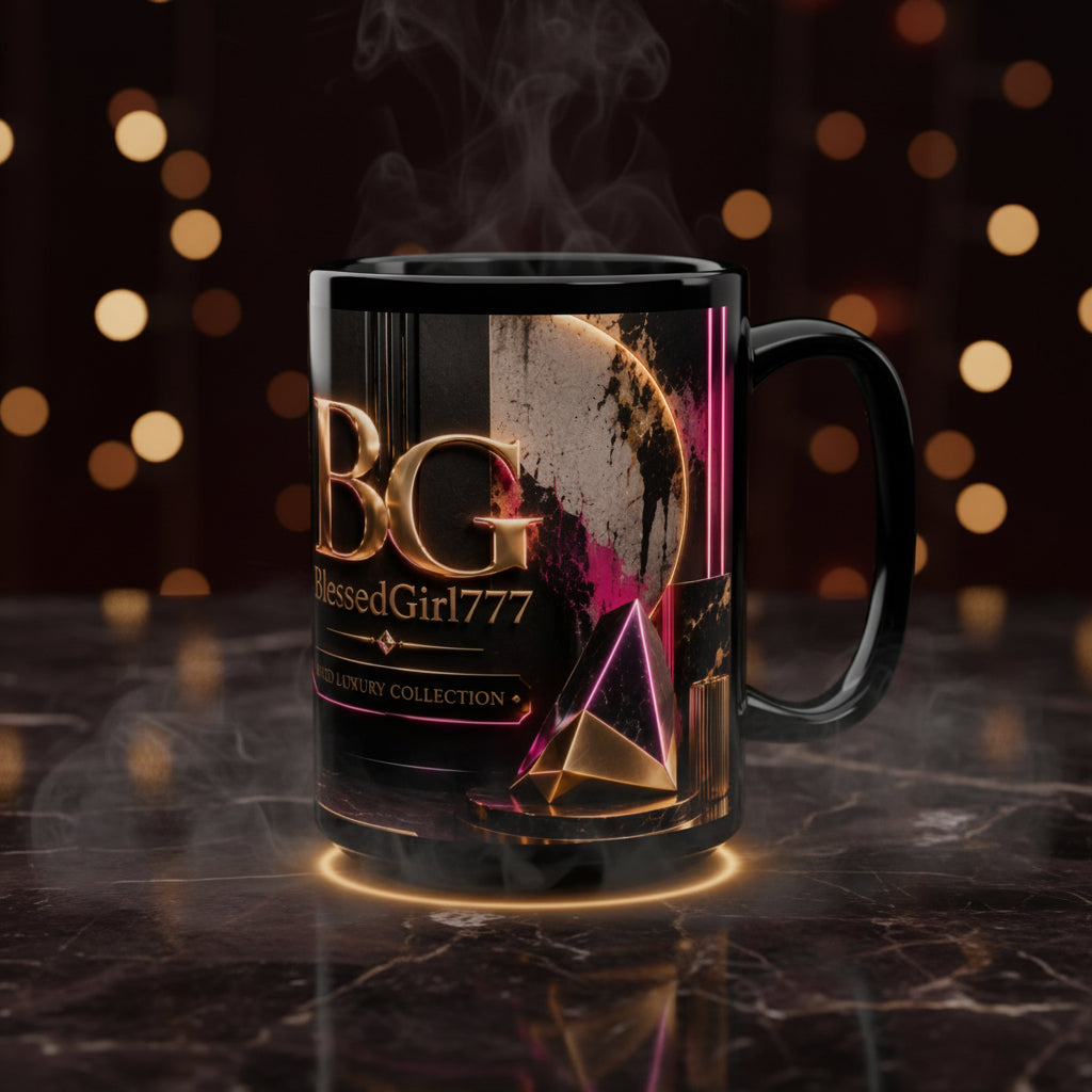 BlessedGirl777 Neo-Luxury Portrait Mug ✨