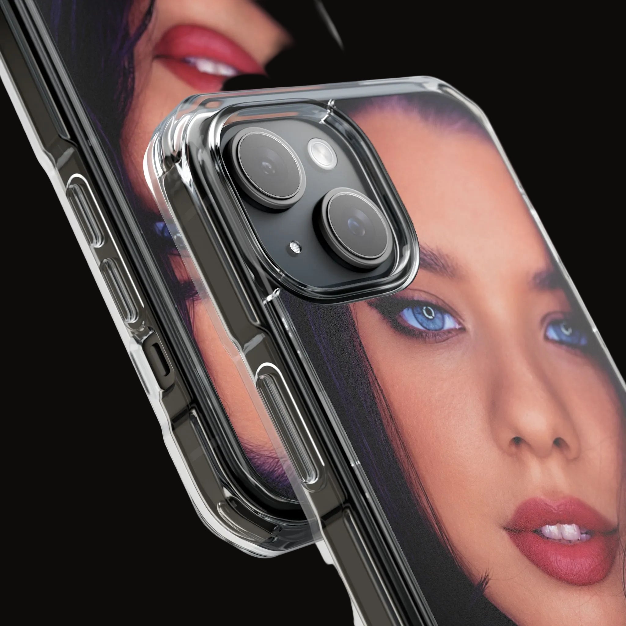 Photoreal Portrait Phone Case | Clear Impact Case