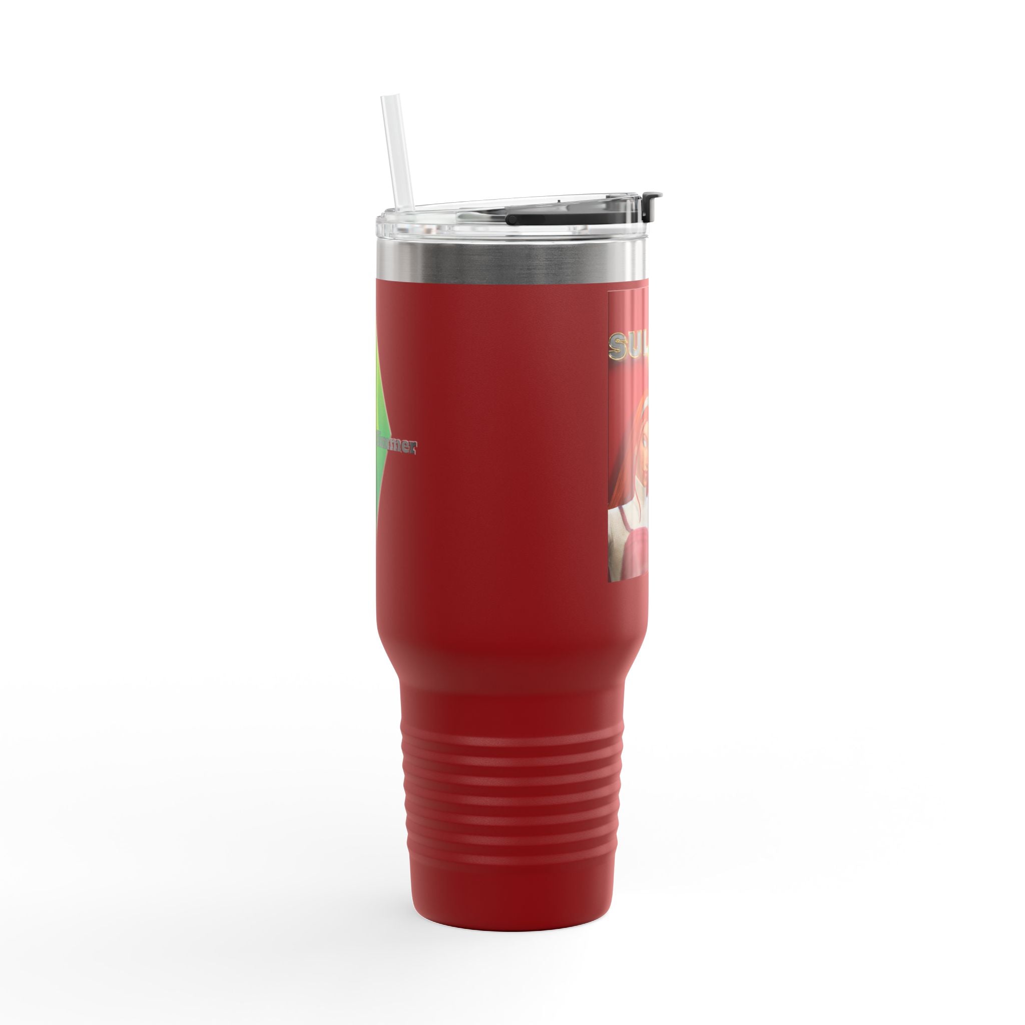 Sims Insulated Travel Mug, 40oz - Cozy & Stylish Gift for Travelers, Coffee Lovers - Large Hot Beverage Container, Thermal Cup, Portable Tea