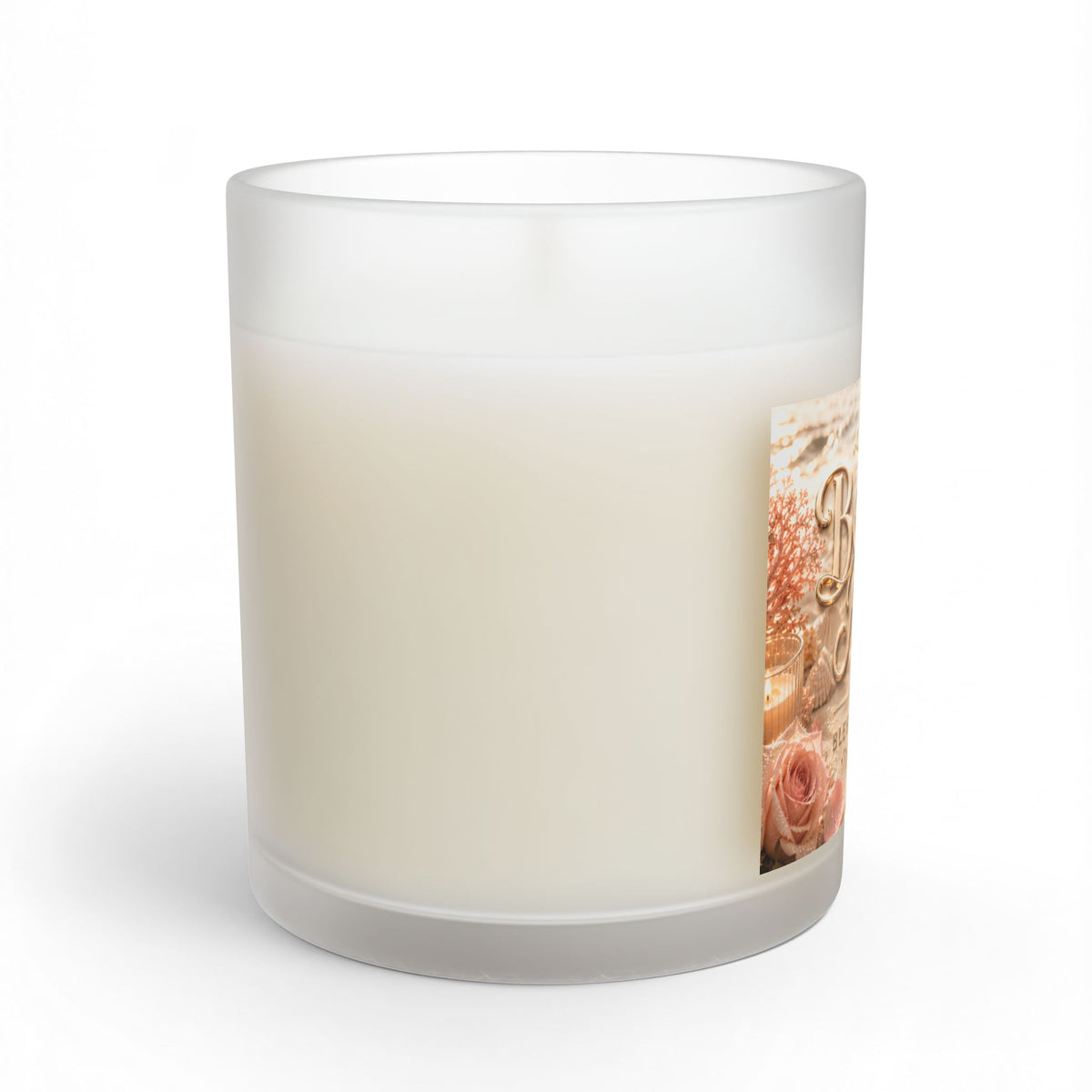Beach Rose Glaskerze — 312g Duftkerze mit blumig-maritimer Note