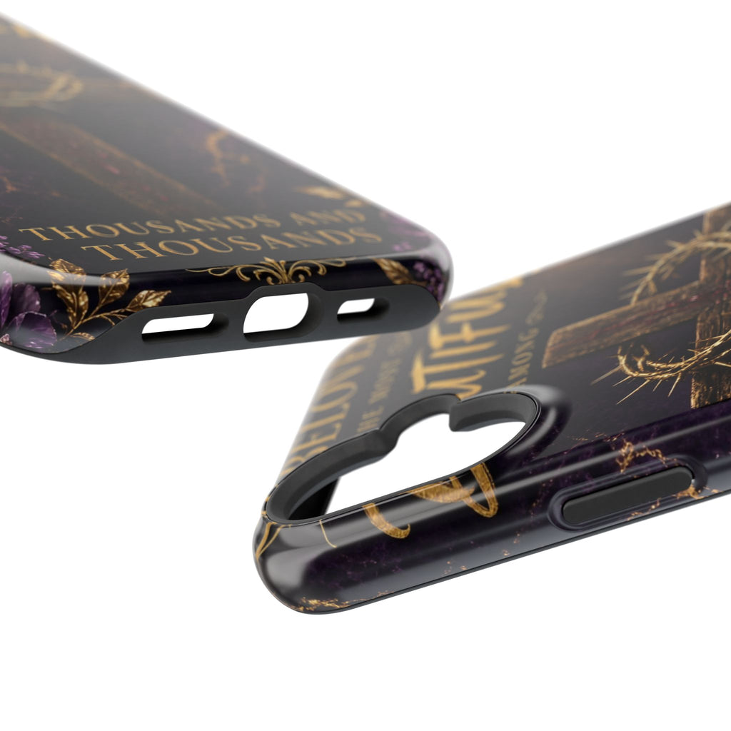 Christian Cross Magnetic Impact-Resistant Phone Case — "Beloved Most Beautiful" Scripture Design