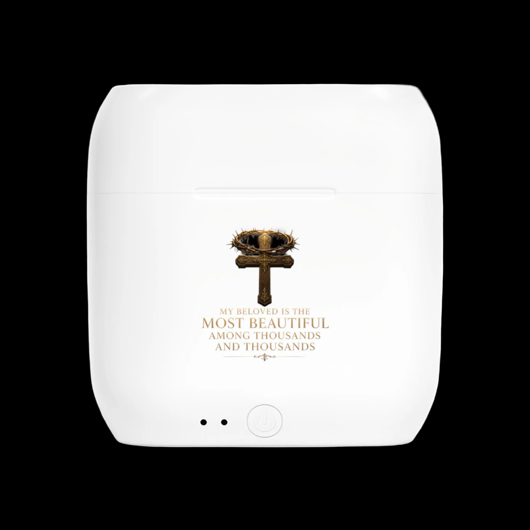 Wireless Earbuds — 'My Beloved Is the Most Beautiful' Crown Design