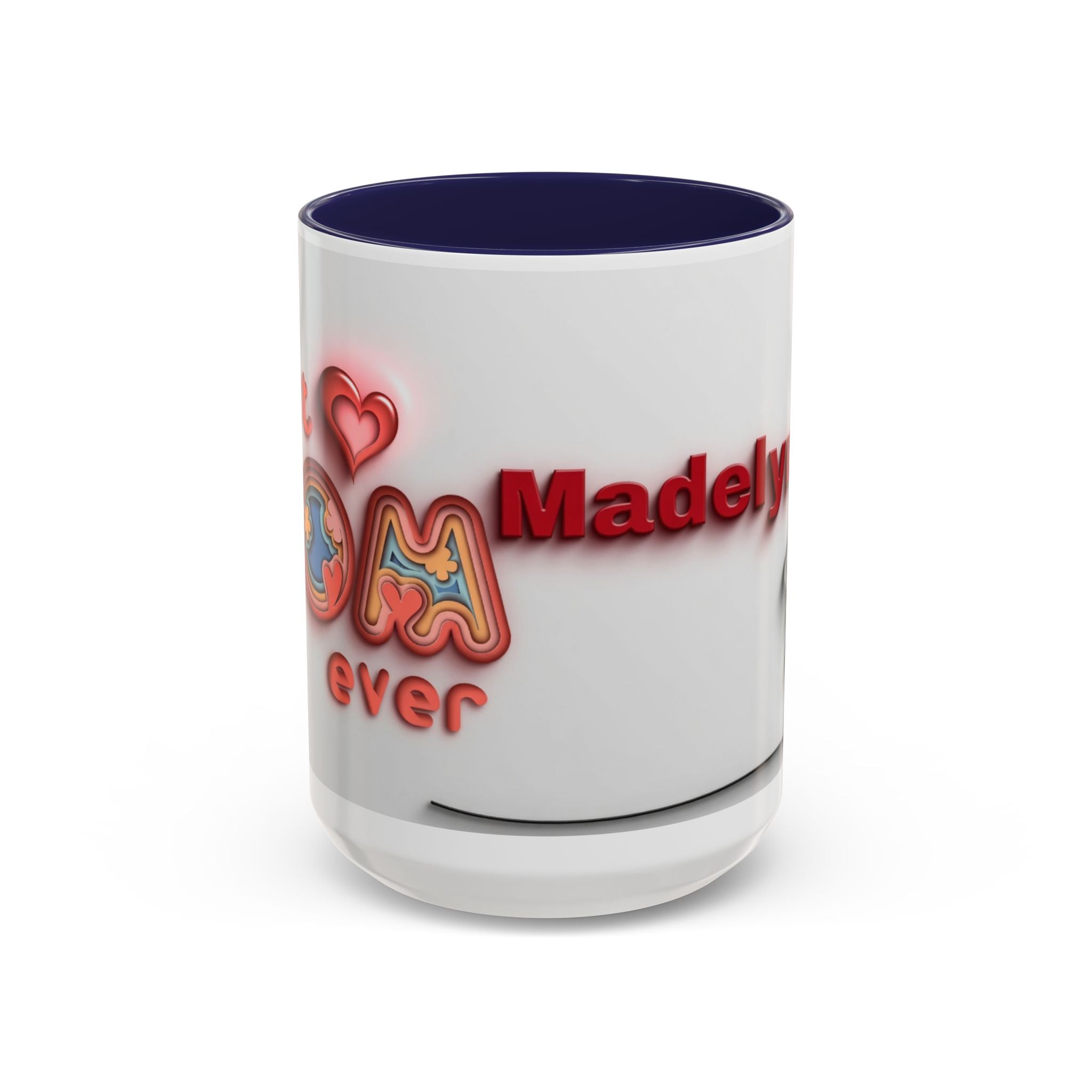 Custom Accent Coffee Mug - Perfect Gift for Moms, Personalized Mug, Valentines Day Gift, Unique Coffee Cup, Mother's Day