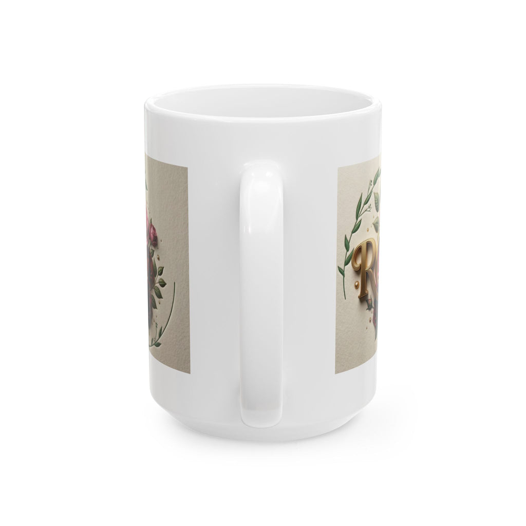 Vintage Rose Bouquet Mug | Floral Ceramic Coffee Cup