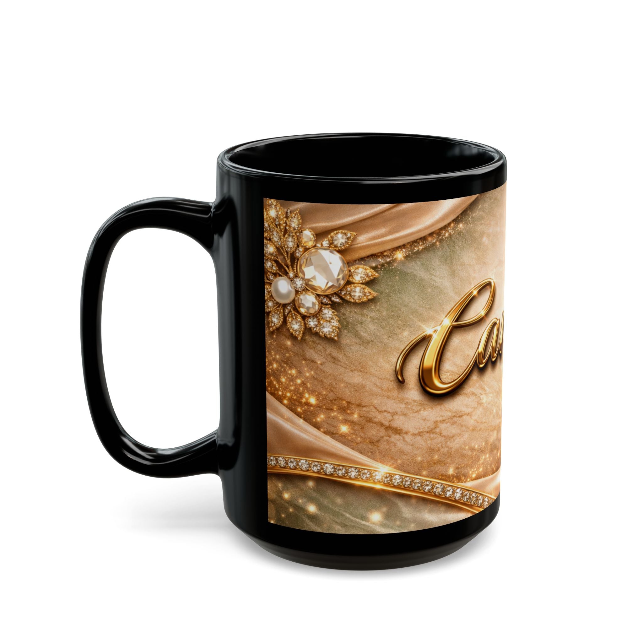Golden Edition Mug “Camila” by BLESSDGIRL777