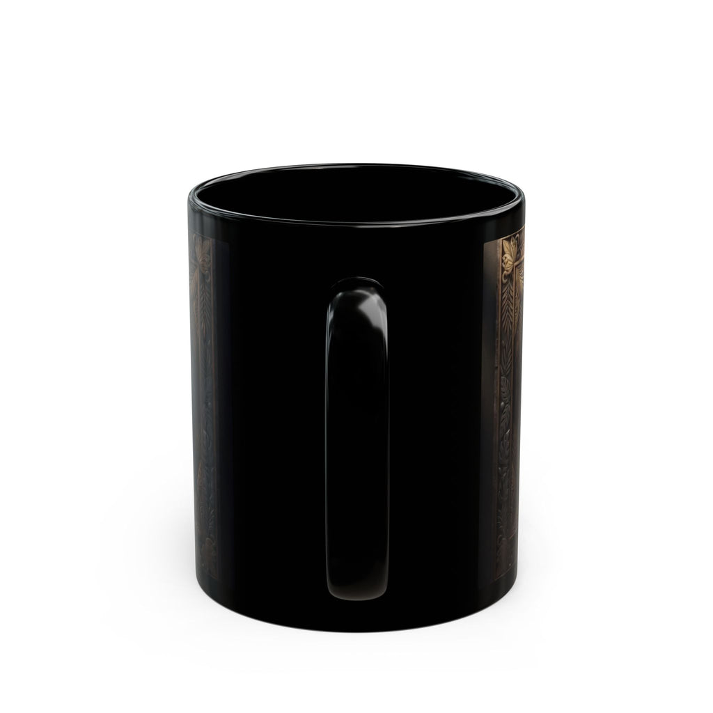Tropical Chevrolet Logo Mug | Black Ceramic Coffee Mug