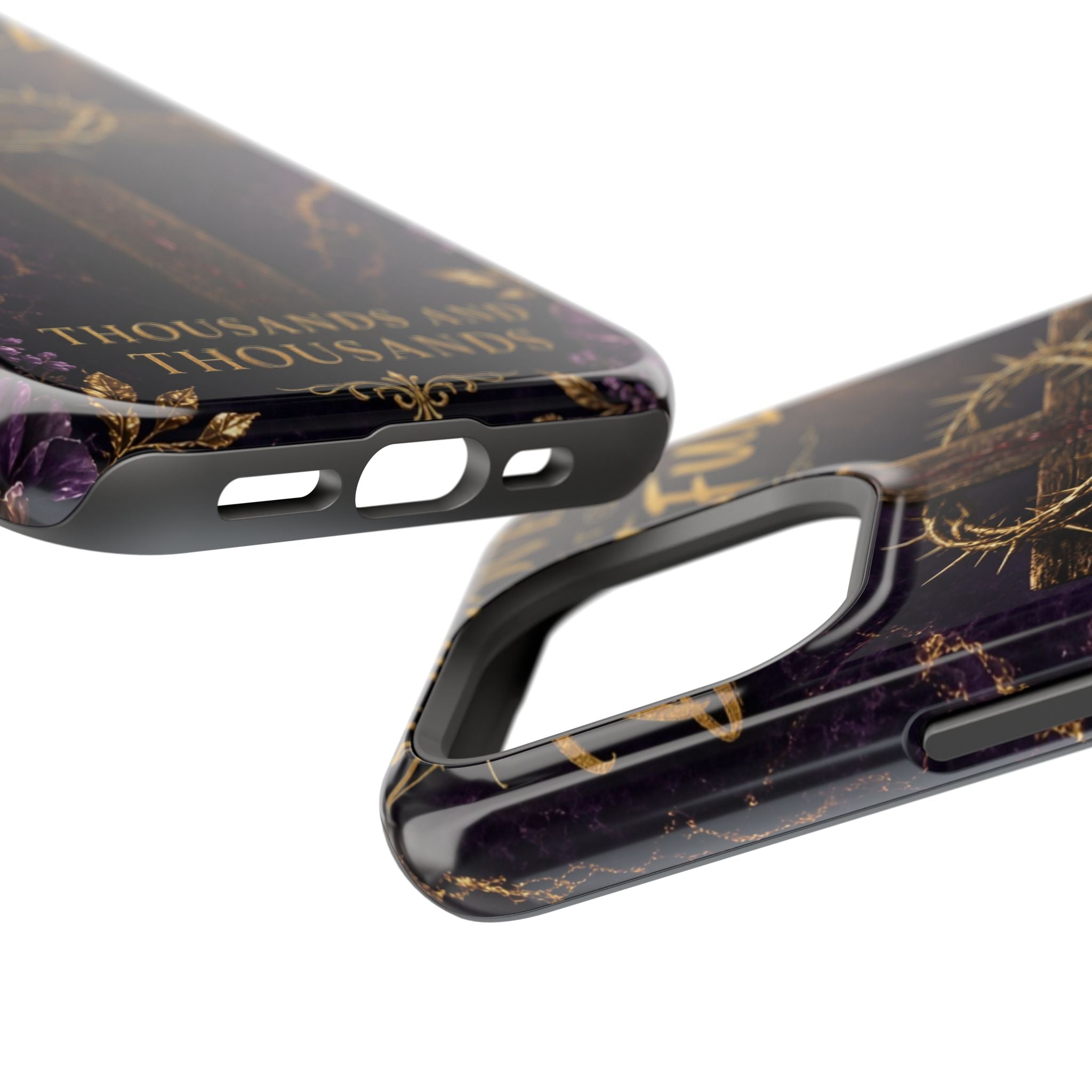 Christian Cross Magnetic Impact-Resistant Phone Case — "Beloved Most Beautiful" Scripture Design