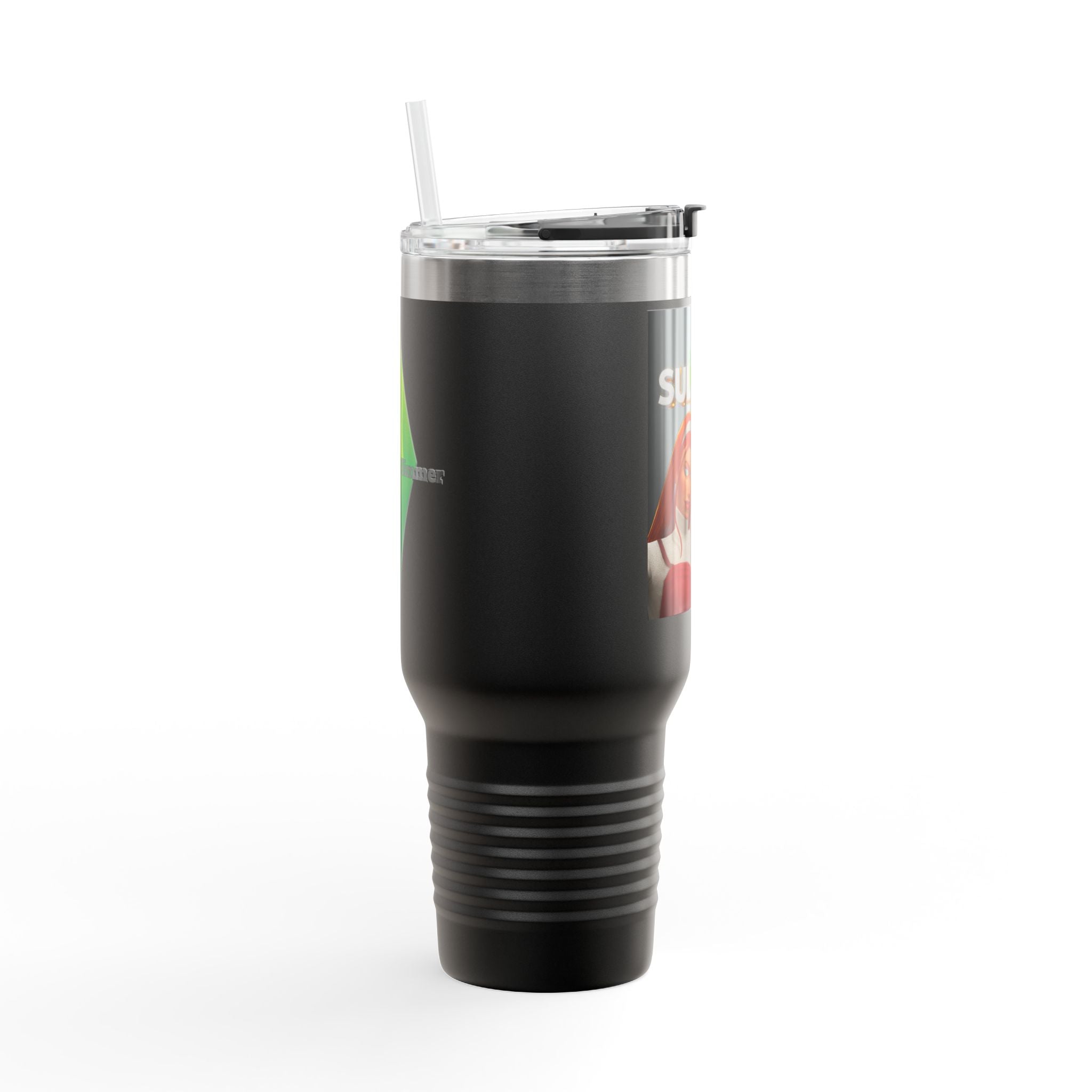 Sims Insulated Travel Mug, 40oz - Cozy & Stylish Gift for Travelers, Coffee Lovers - Large Hot Beverage Container, Thermal Cup, Portable Tea