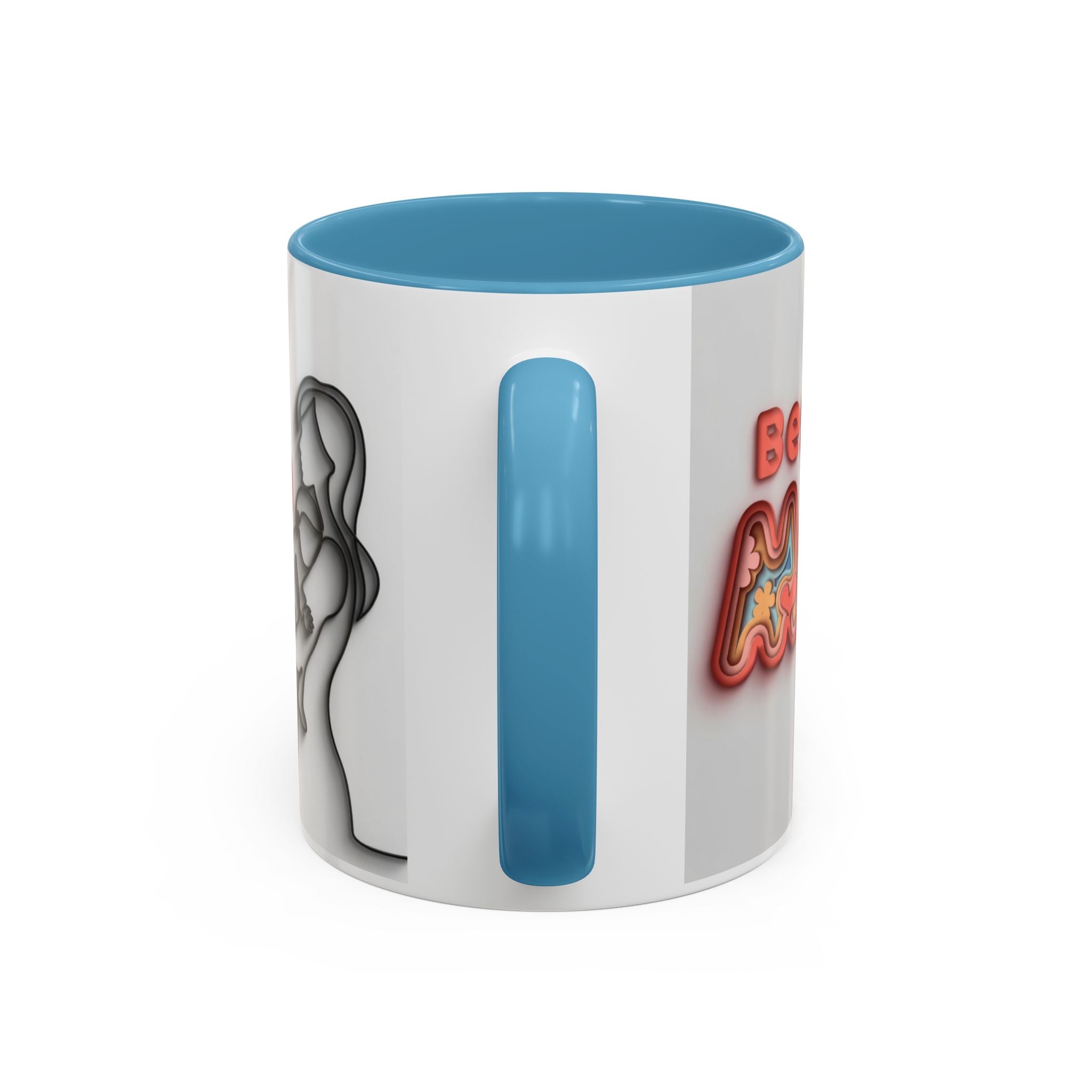 Custom Accent Coffee Mug - Perfect Gift for Moms, Personalized Mug, Valentines Day Gift, Unique Coffee Cup, Mother's Day