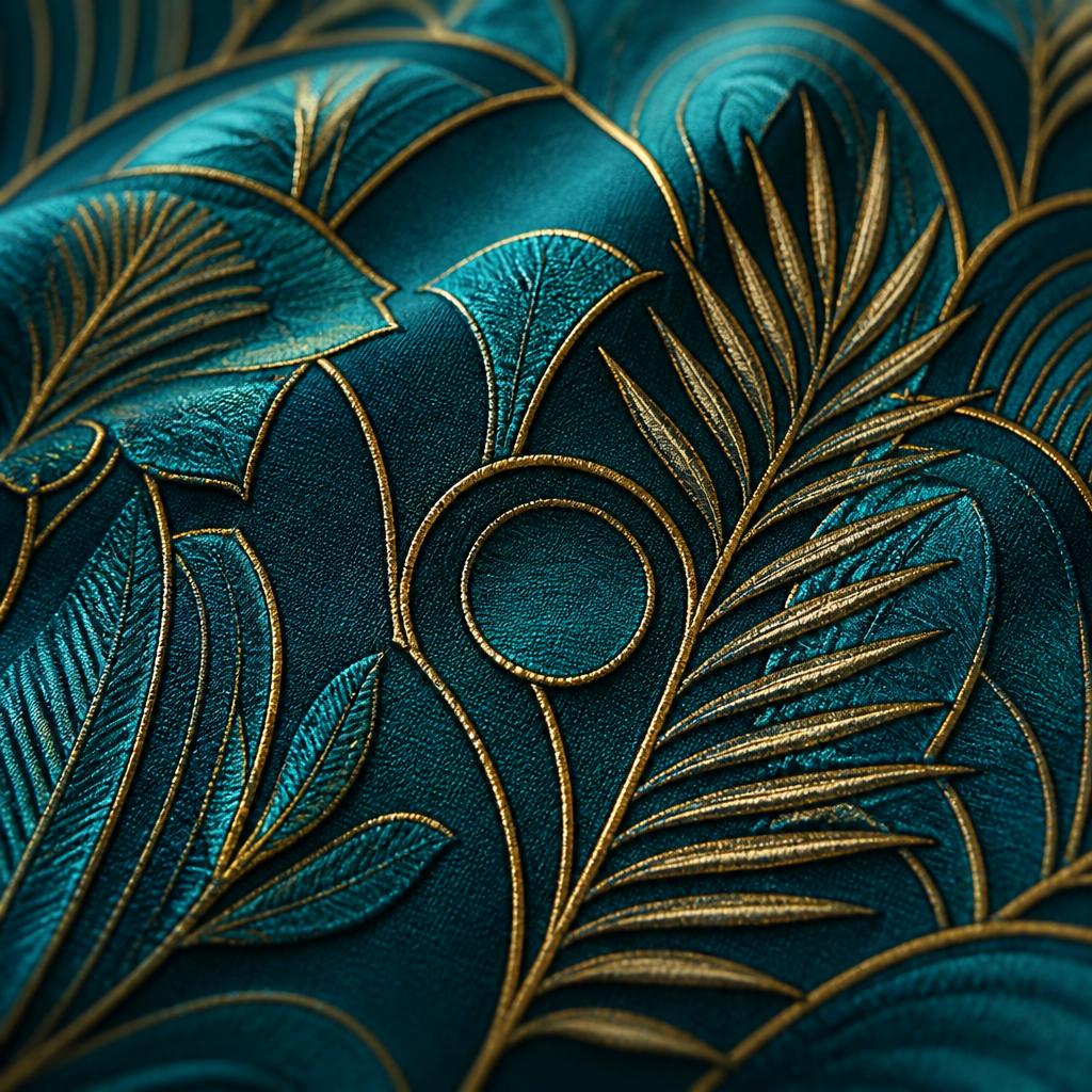 Tropical Leaf Cotton Bed Set – Green Jungle Duvet & Pillowcases