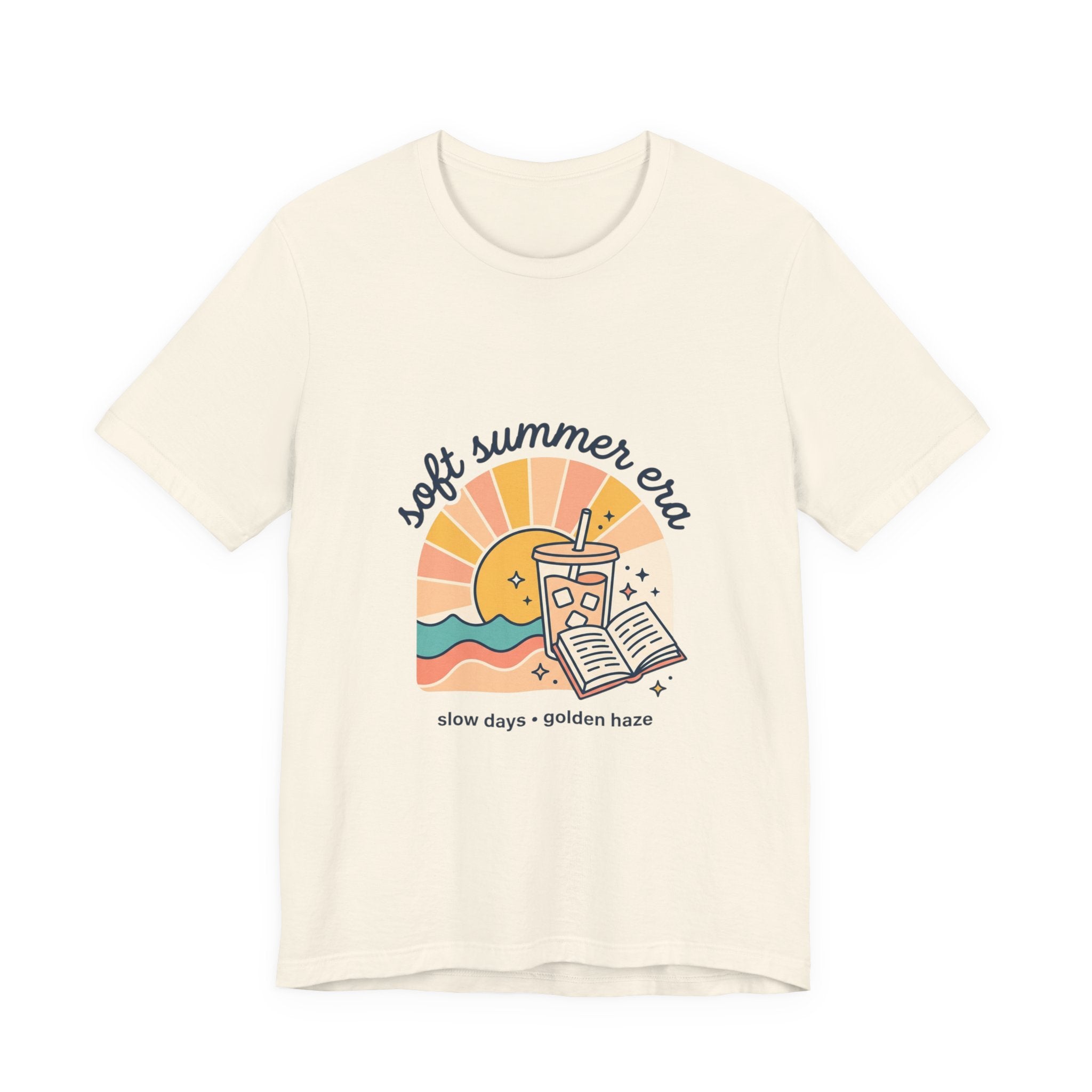 Soft Summer Era Tee | summer aesthetic, coastal vibes, pastel hand-drawn design