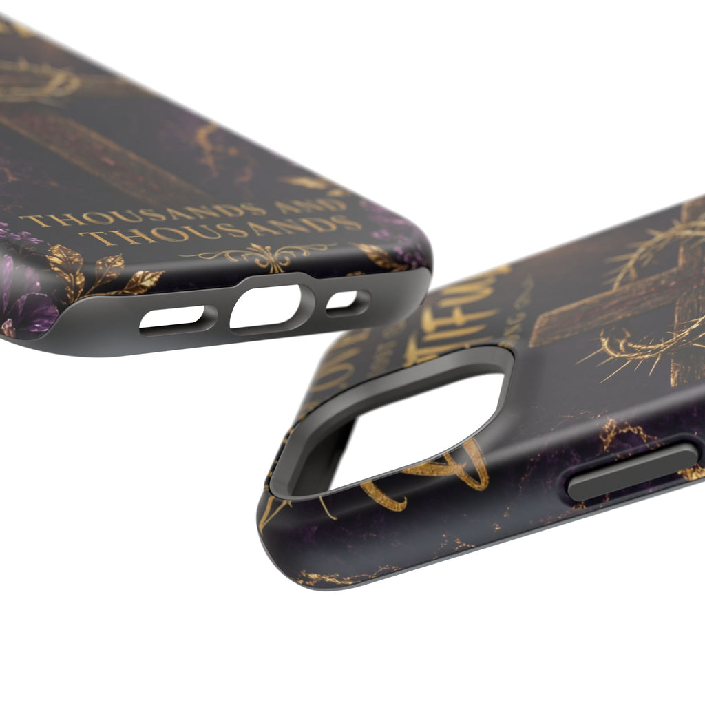 Christian Cross Magnetic Impact-Resistant Phone Case — "Beloved Most Beautiful" Scripture Design
