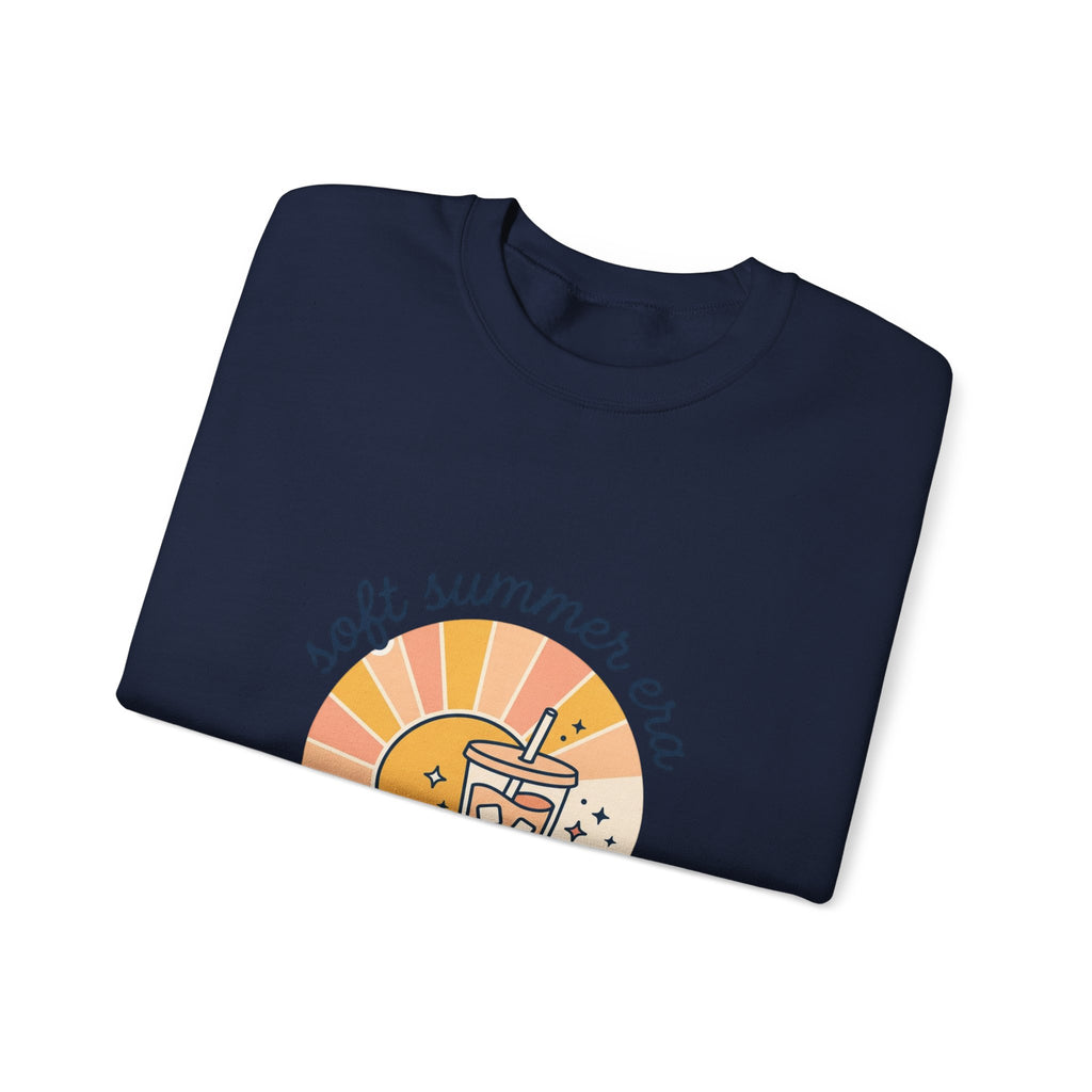 soft summer tea sweatshirt | summer aesthetic, pastel coastal vibes