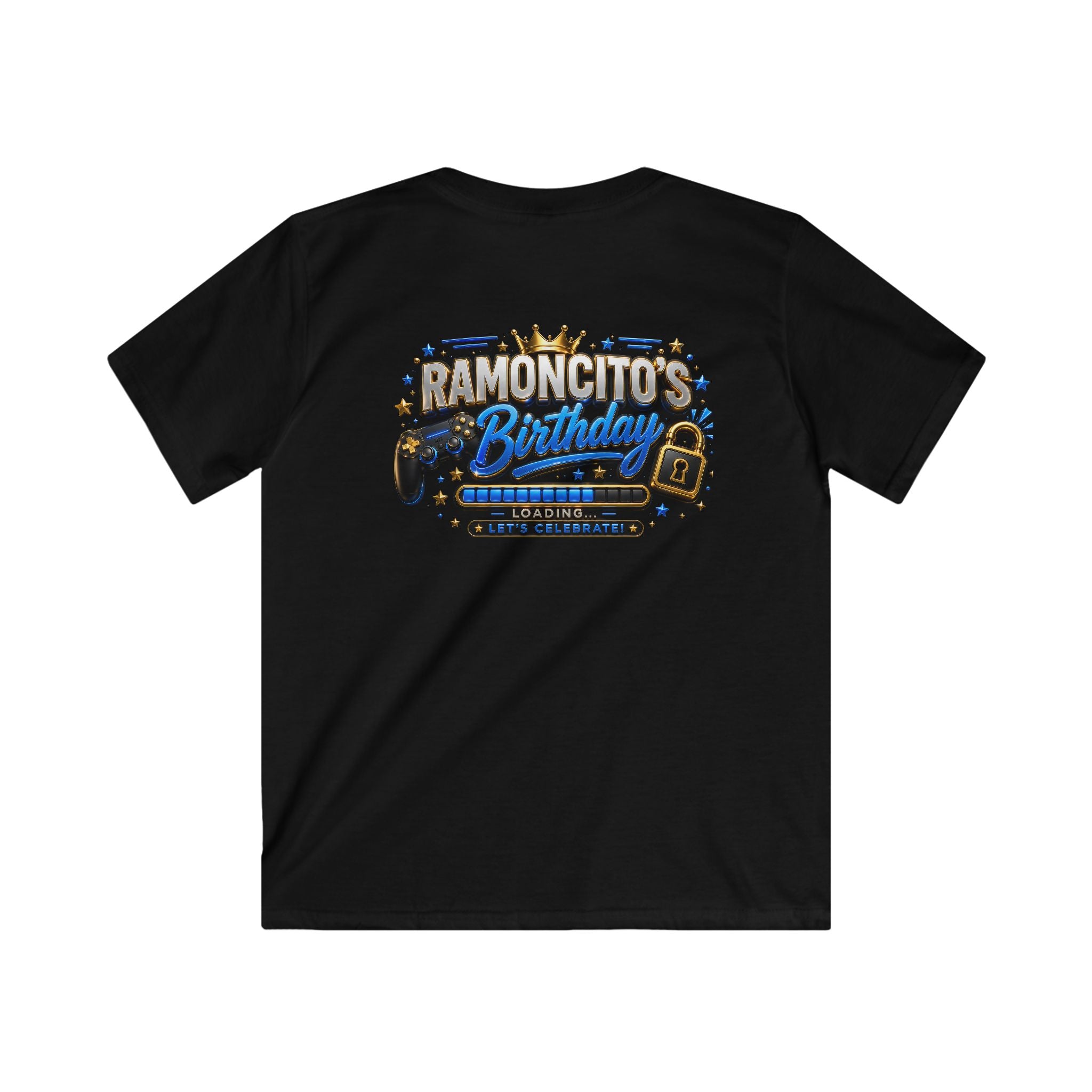 Level 7 Unlocked Kids Tee | Birthday Gamer Design