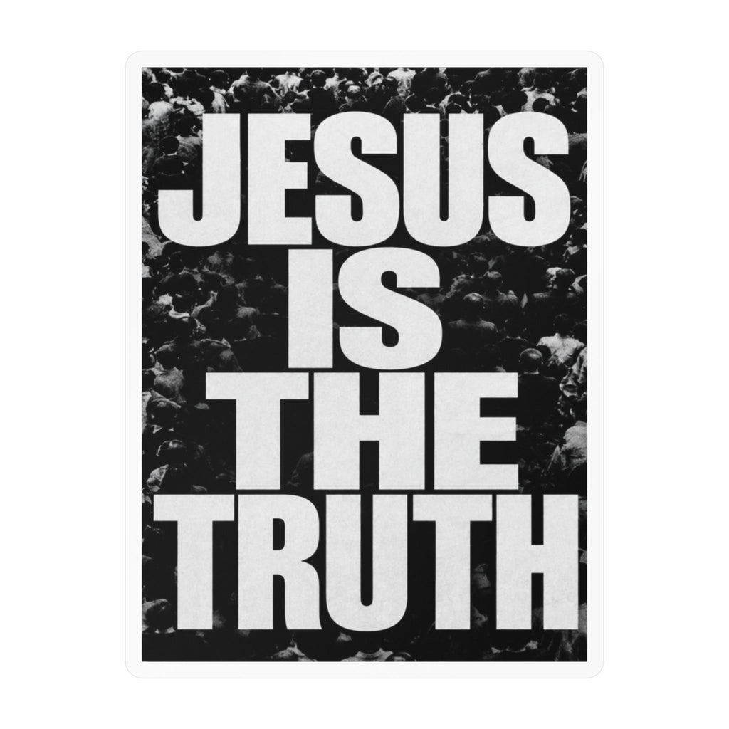 Jesus Is The Truth Vinyl Sticker — Bold Christian Faith Decal (Kiss-Cut)