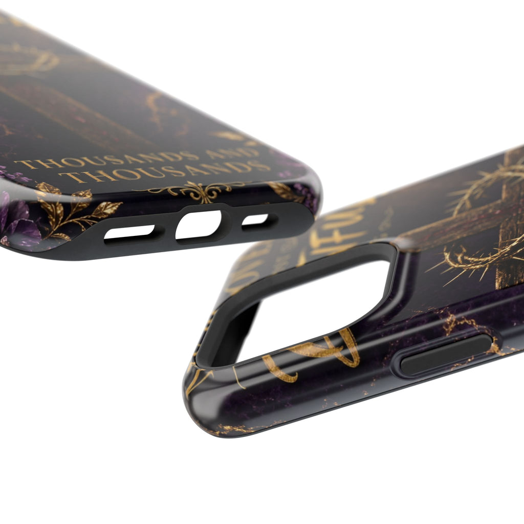 Christian Cross Magnetic Impact-Resistant Phone Case — "Beloved Most Beautiful" Scripture Design