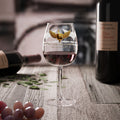 12oz Wine Glass — "Where Wine Meets Wonder" Gold Winged Goblet