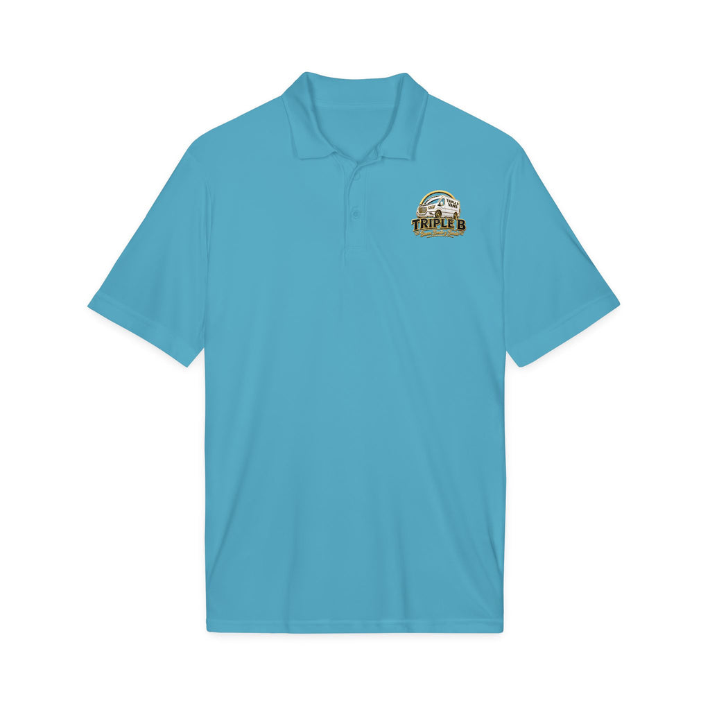 Vintage Truck Patch logo Polo | Embroidered Workwear Polo