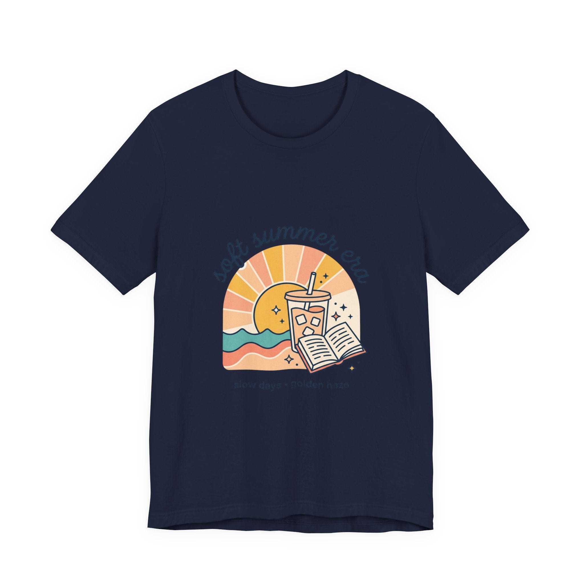 Soft Summer Era Tee | summer aesthetic, coastal vibes, pastel hand-drawn design