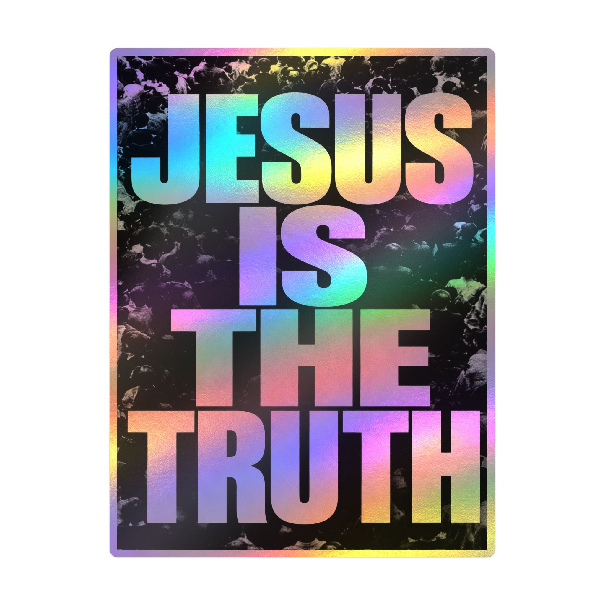 Jesus Is The Truth Vinyl Sticker — Bold Christian Faith Decal (Kiss-Cut)