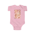 Infant Bodysuit — "Baby Camille" Pink Hot Air Balloon Teddy Newborn Onesie