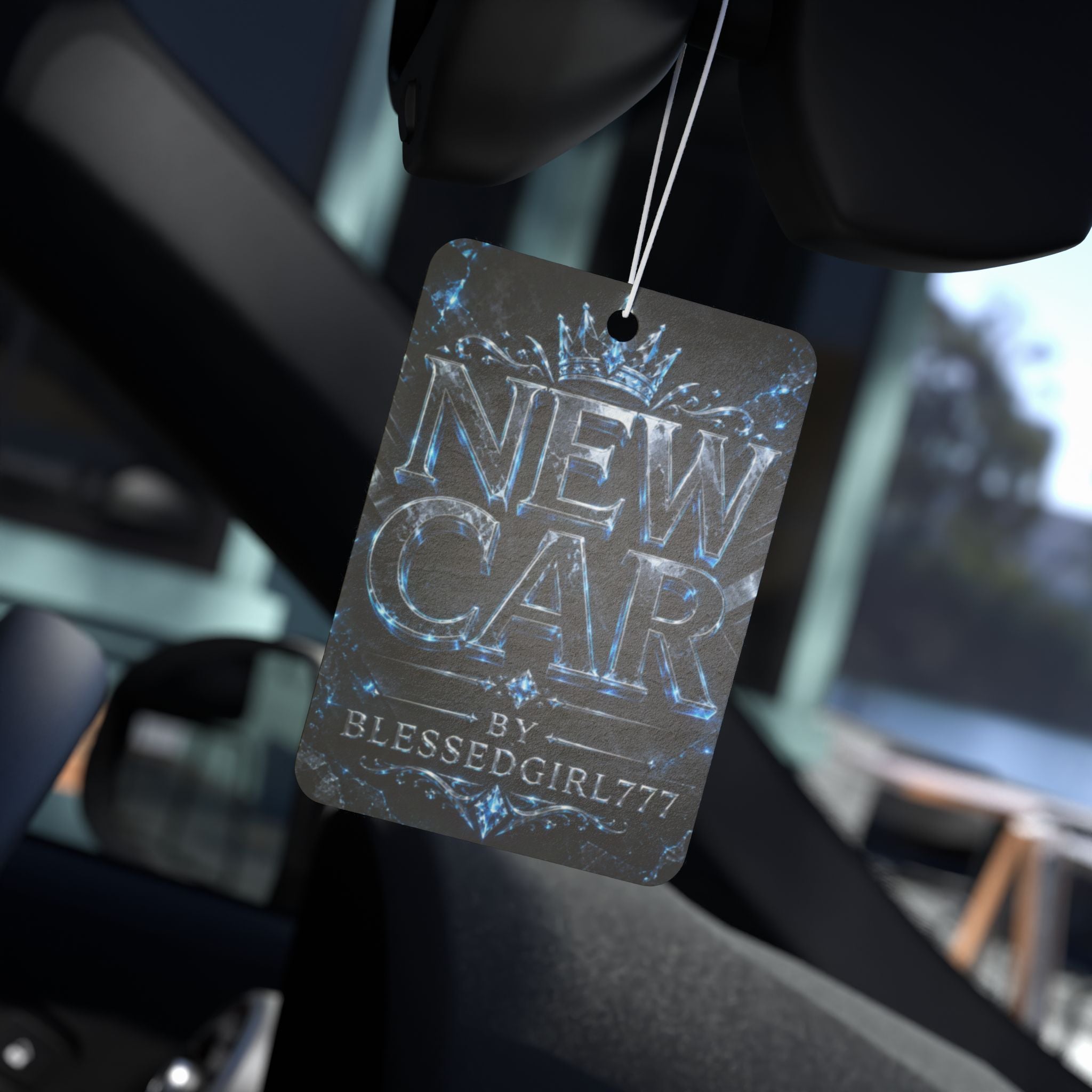 New Car Air Freshener – 'New Car' Crown Scented Car Accessory