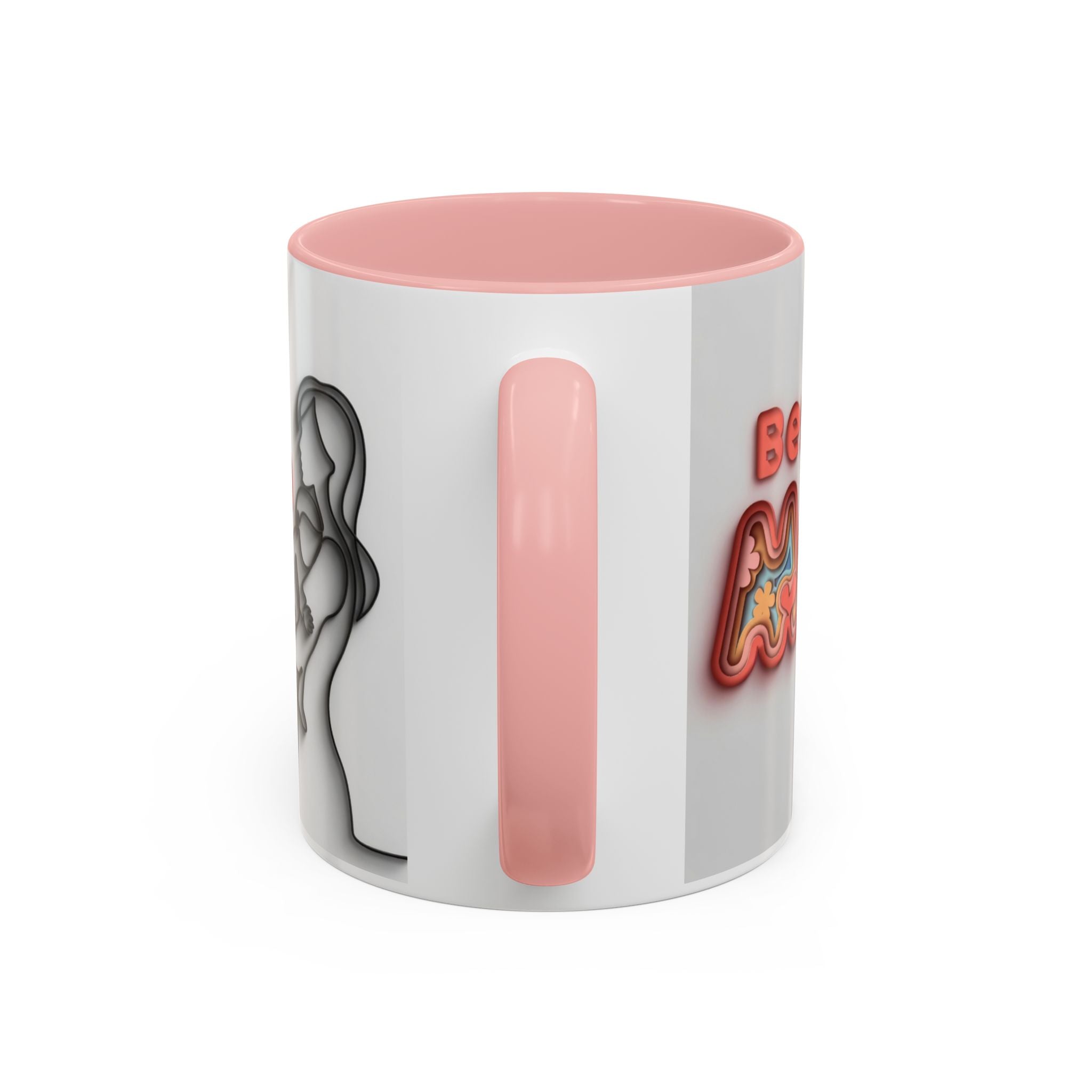 Custom Accent Coffee Mug - Perfect Gift for Moms, Personalized Mug, Valentines Day Gift, Unique Coffee Cup, Mother's Day