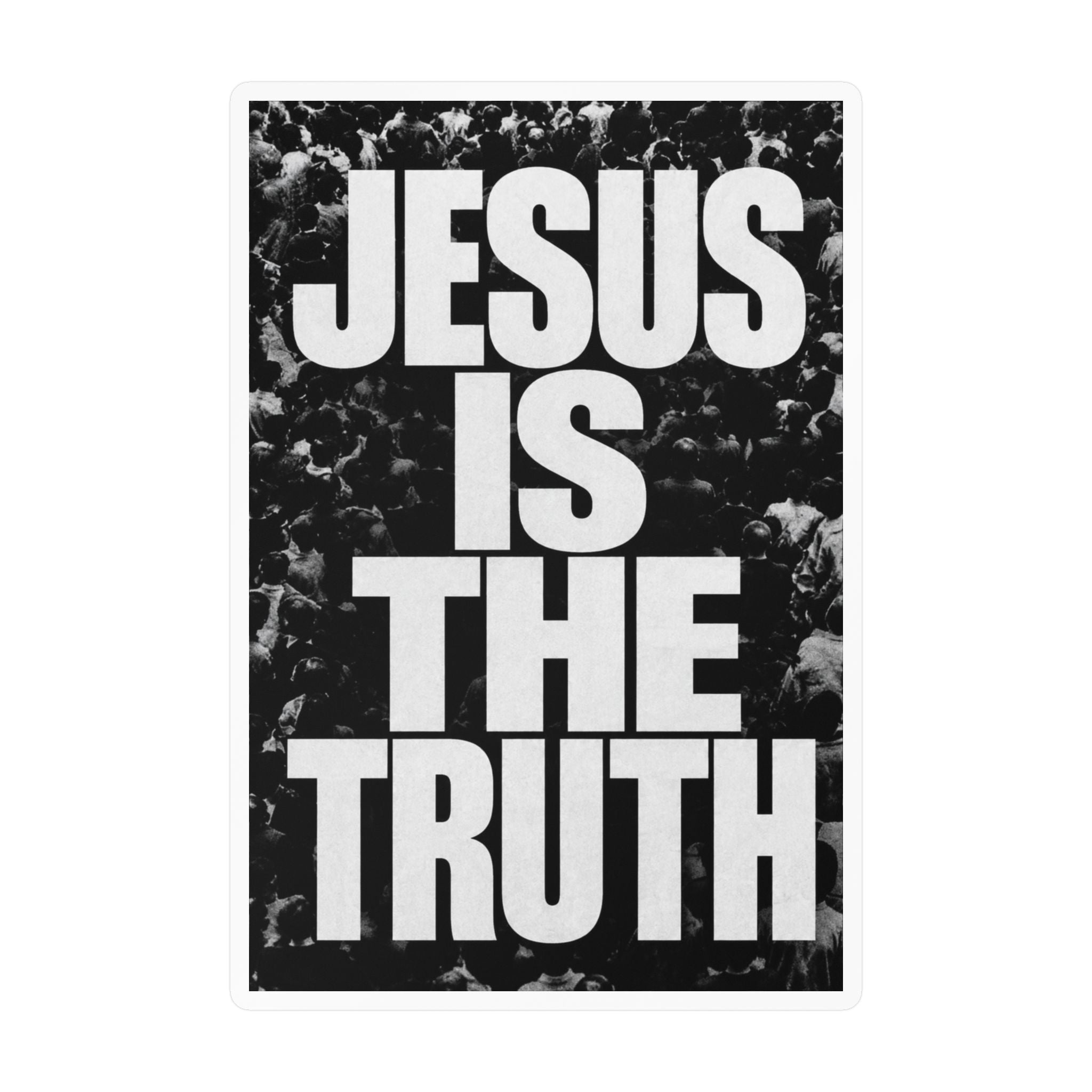 Jesus Is The Truth Vinyl Sticker — Bold Christian Faith Decal (Kiss-Cut)