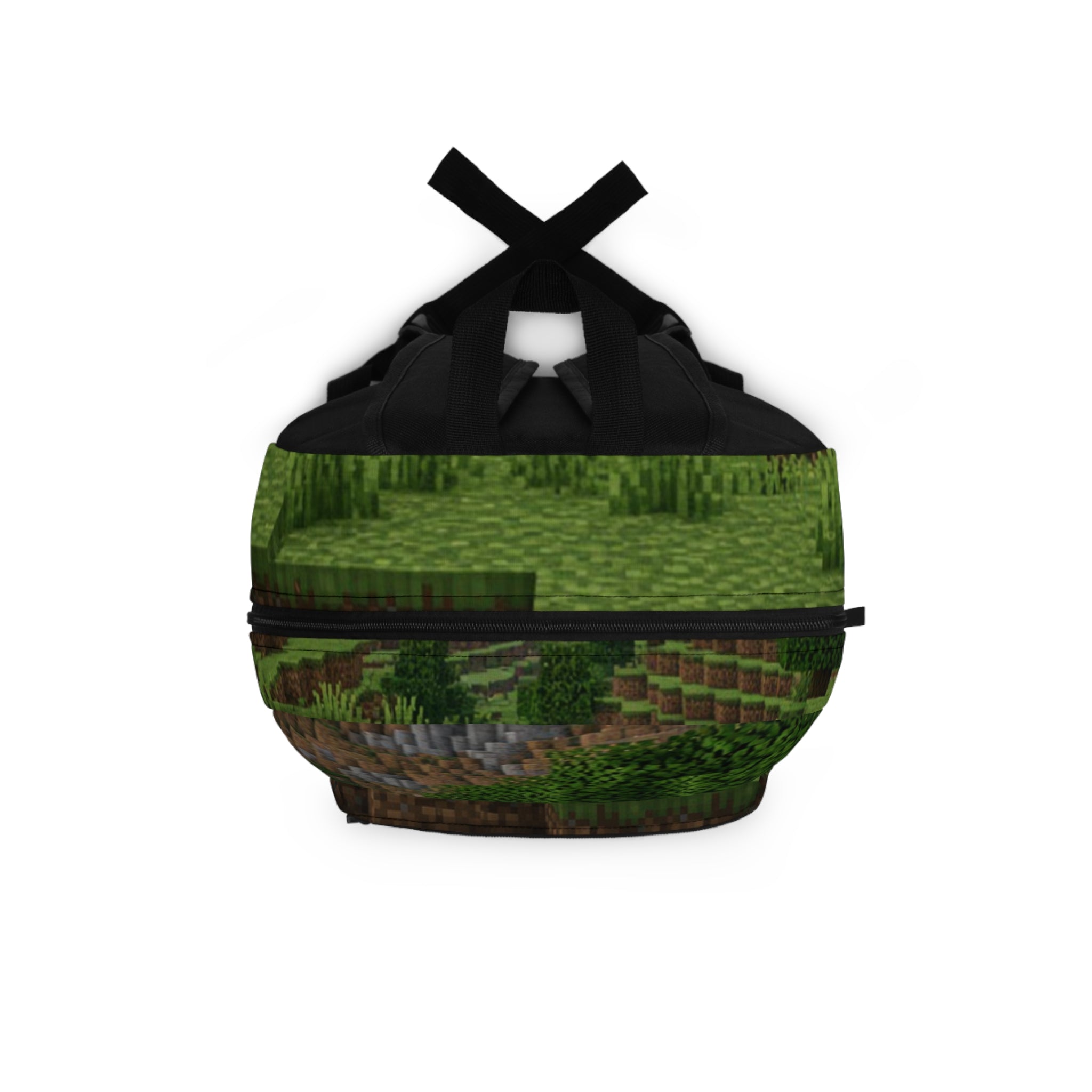 Personalized Pixel Landscape Backpack – Custom Name "Luis"