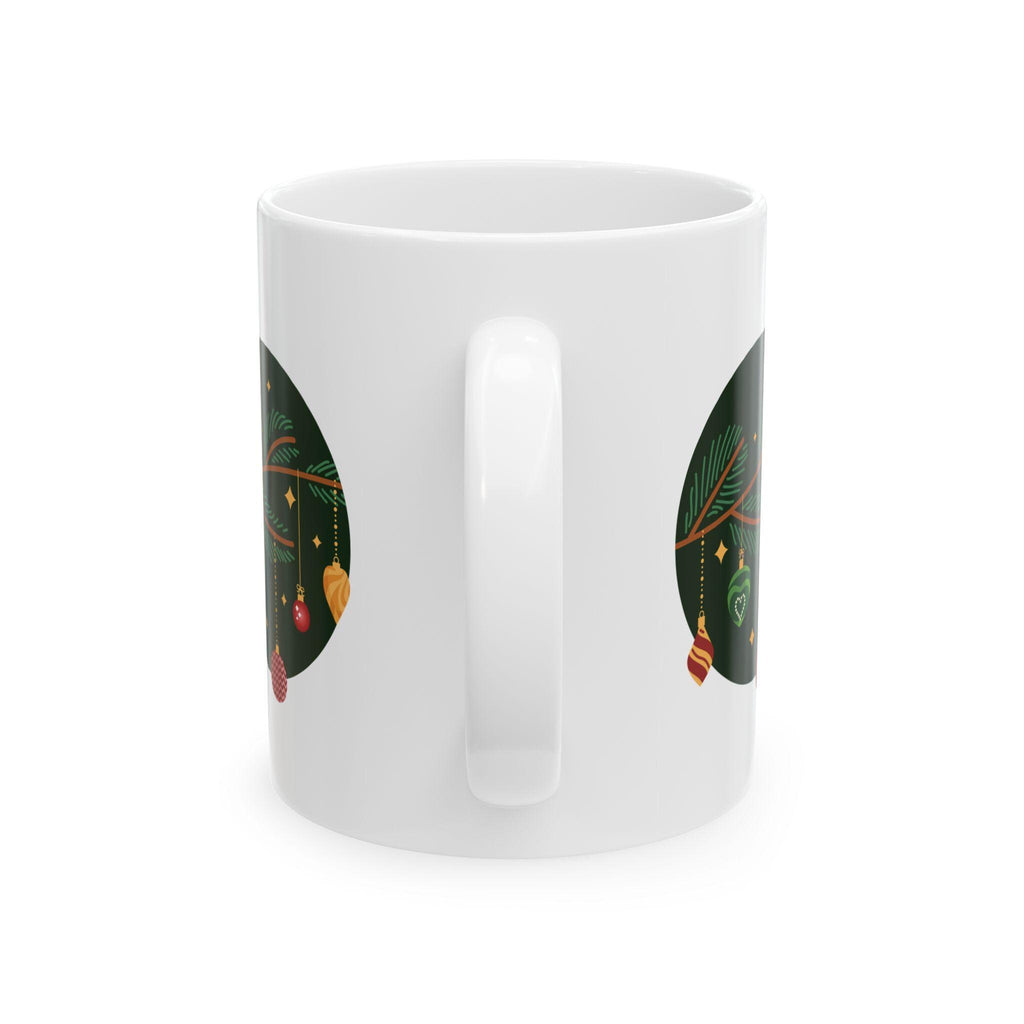 Personalized Christmas Mug | Custom Holiday Coffee Cup 11oz 15oz, Merry Christmas Gift, Festive Xmas Mug for Family, Hot Cocoa Lover