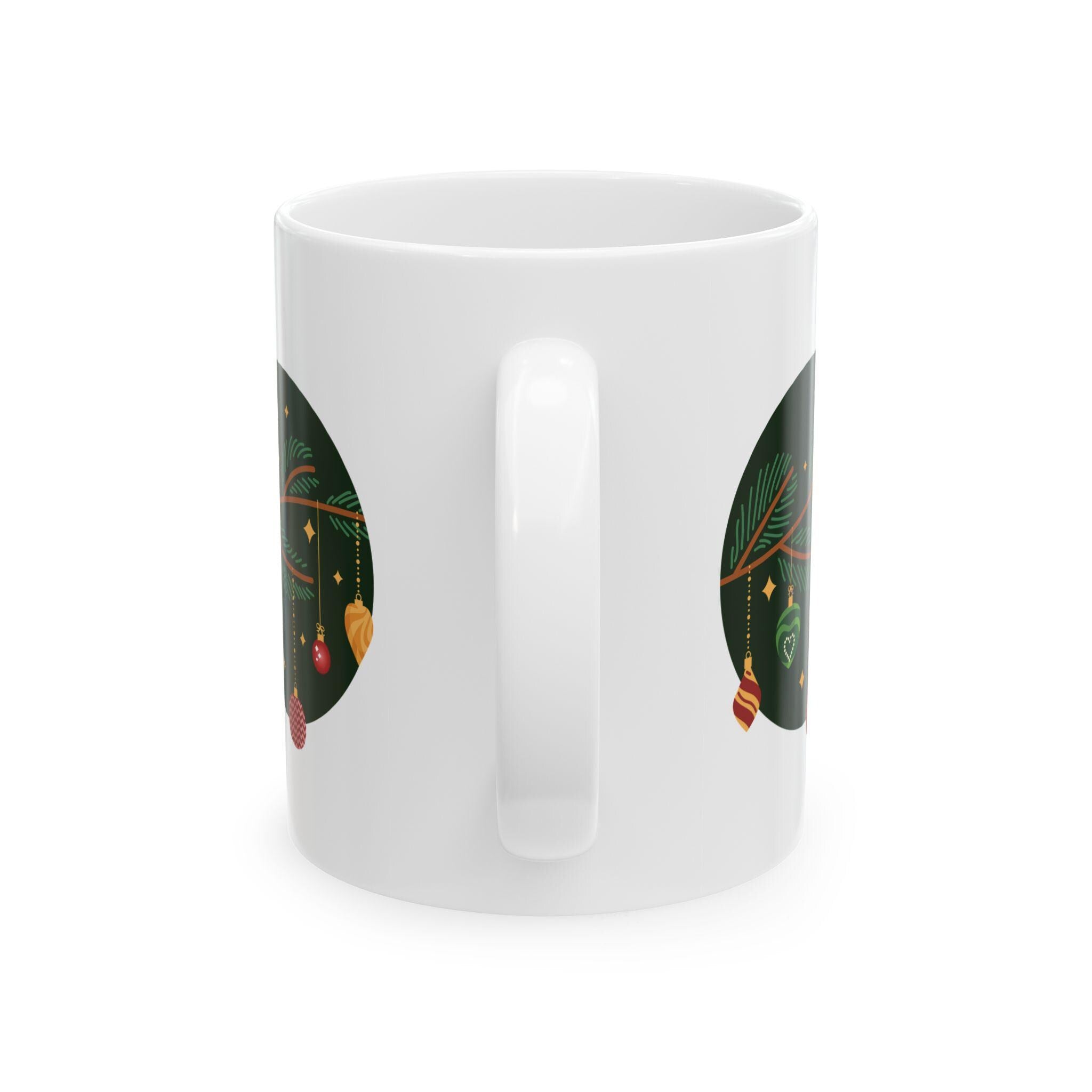 Personalized Christmas Mug | Custom Holiday Coffee Cup 11oz 15oz, Merry Christmas Gift, Festive Xmas Mug for Family, Hot Cocoa Lover