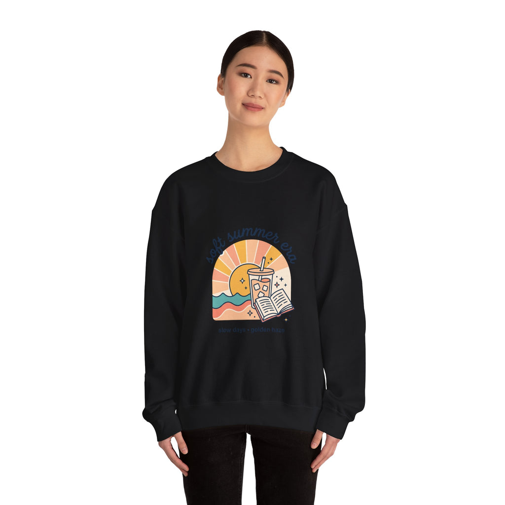 soft summer tea sweatshirt | summer aesthetic, pastel coastal vibes