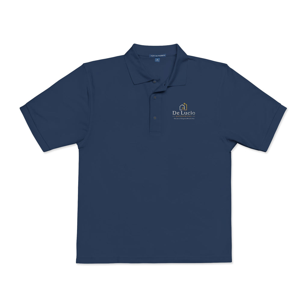 Del Vecchio Construction Logo Polo