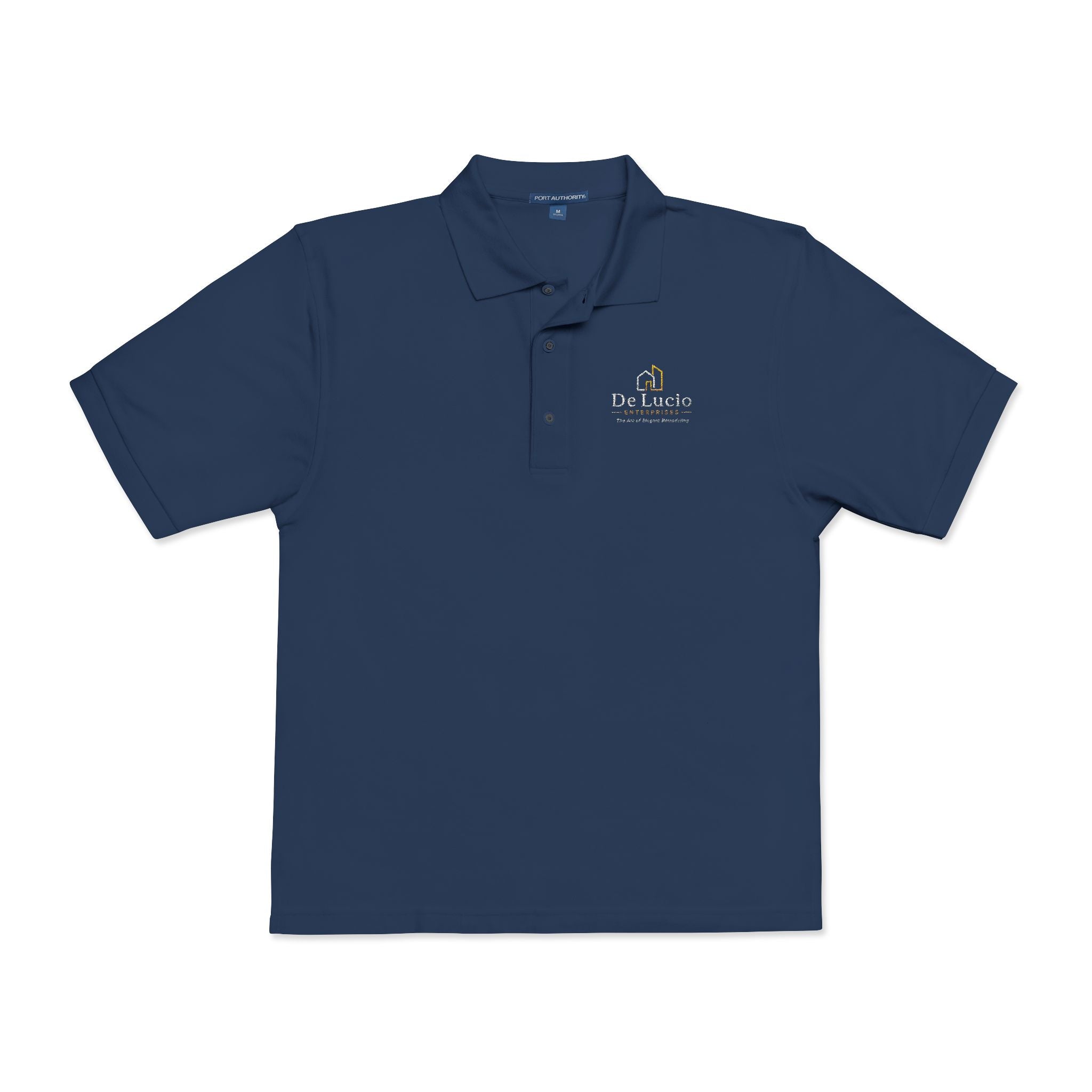 Del Vecchio Construction Logo Polo