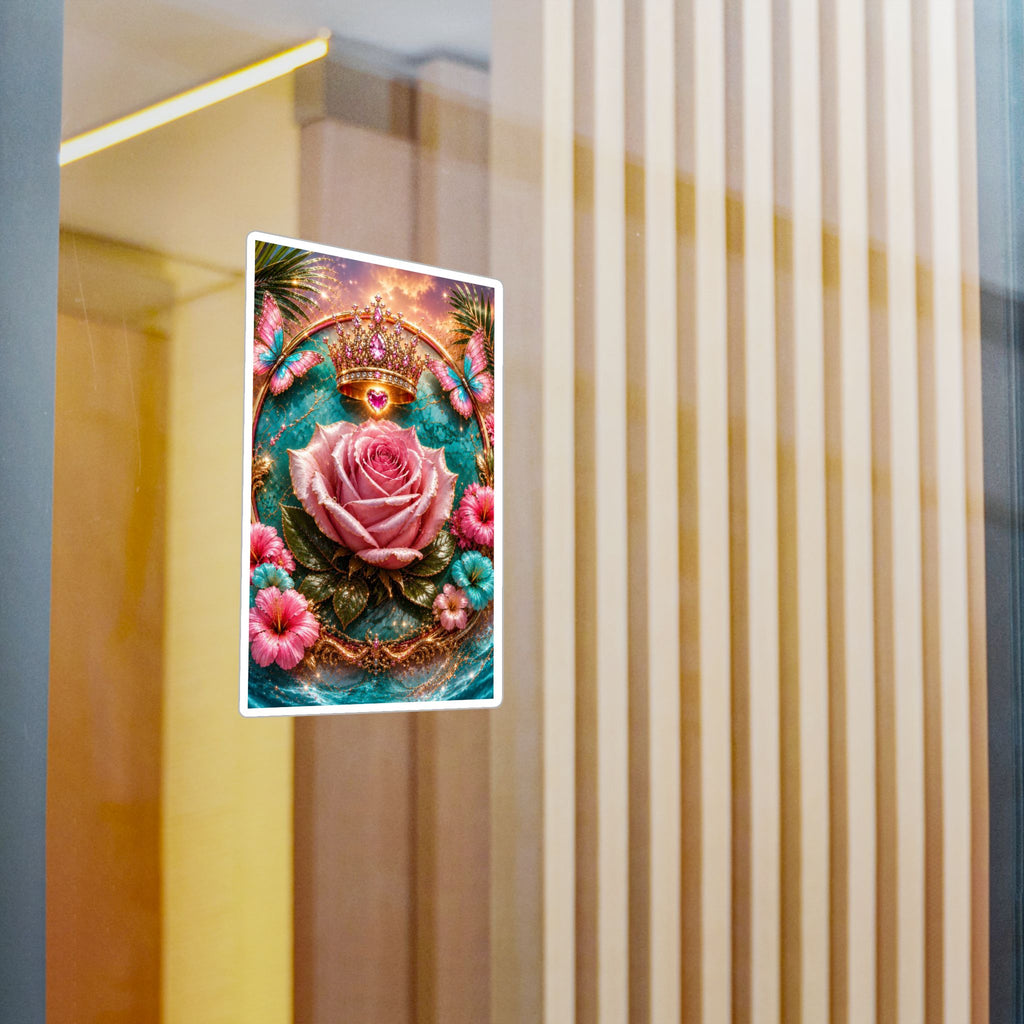 Royal Rose Kiss-Cut Vinyl Sticker