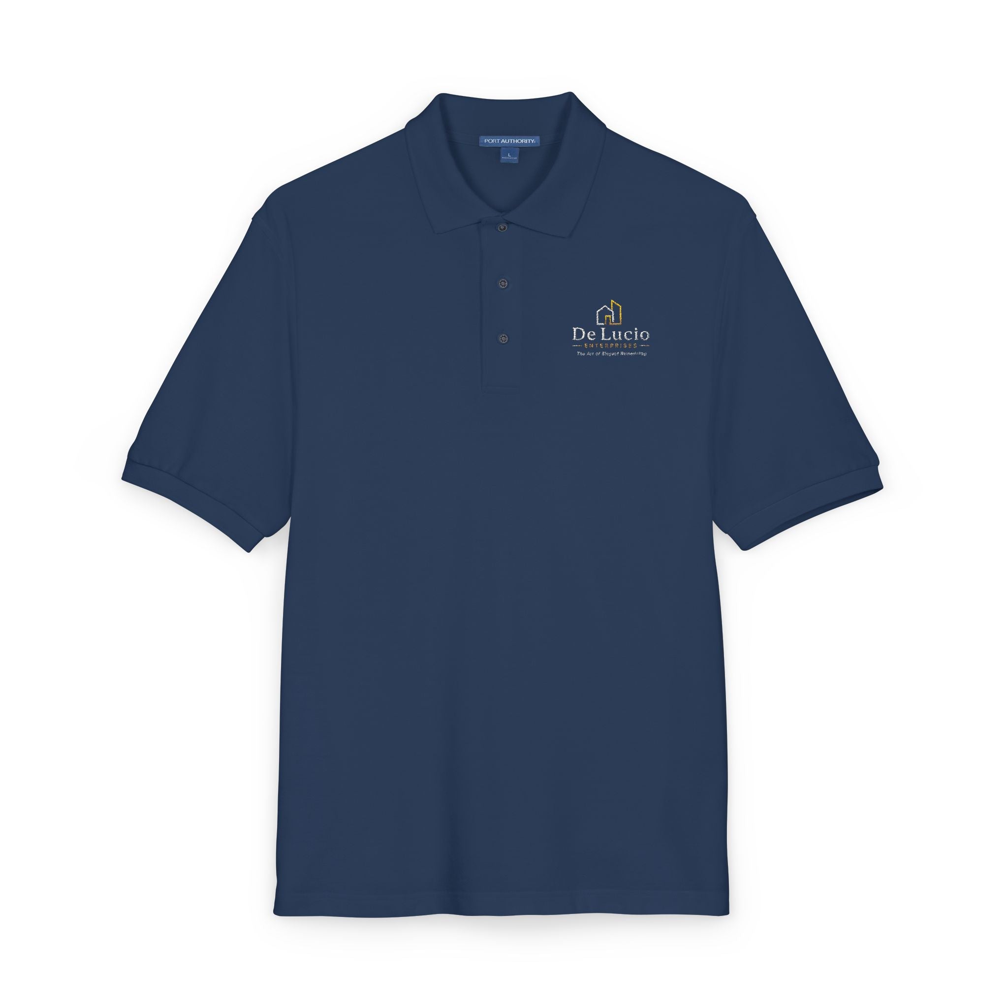 Del Vecchio Construction Logo Polo