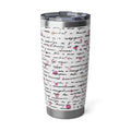 Vagabond Musashi 20oz Insulated Tumbler | Inspirational Anime Gift for Men, Samurai Zen Aesthetic Stainless Steel Cup