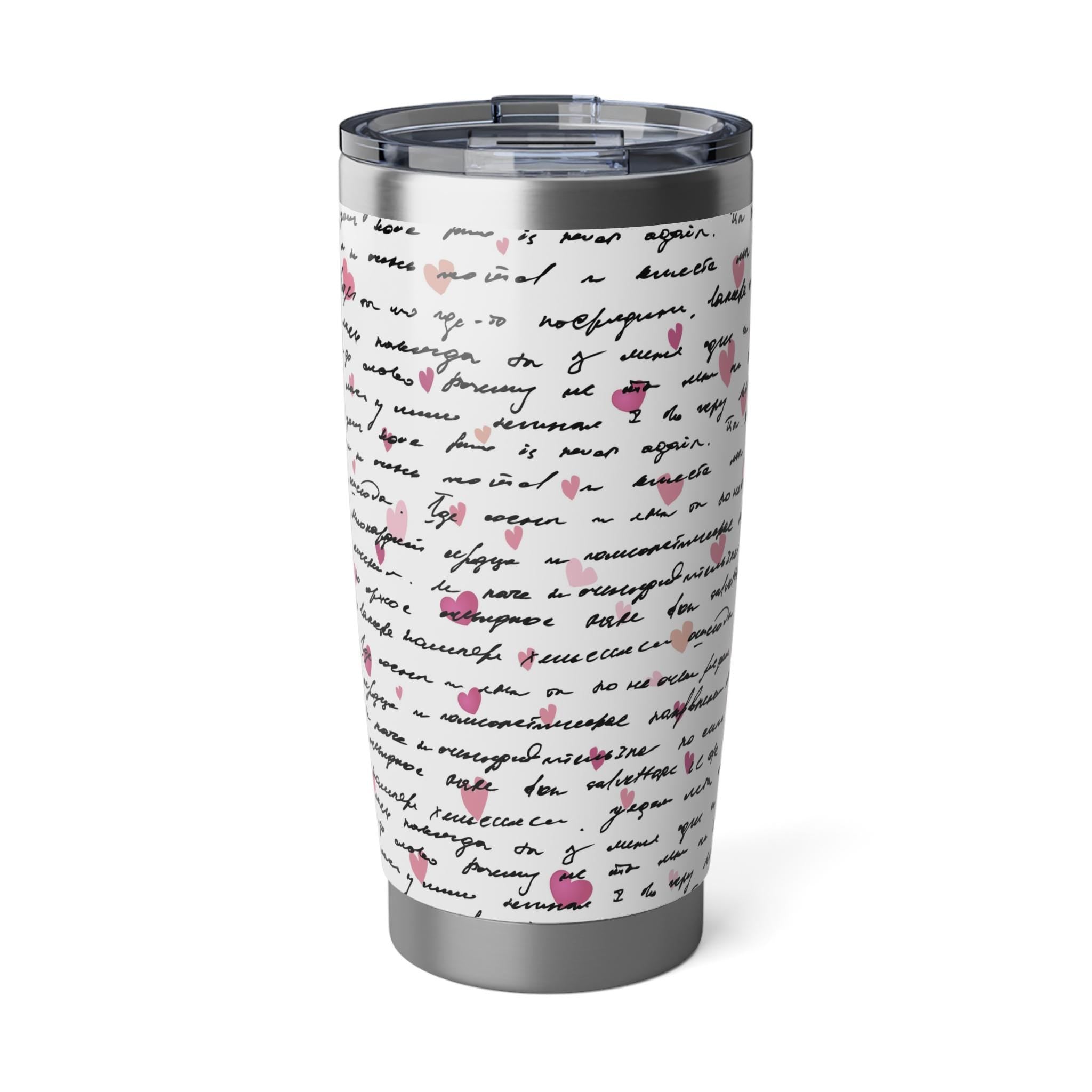 Vagabond Musashi 20oz Insulated Tumbler | Inspirational Anime Gift for Men, Samurai Zen Aesthetic Stainless Steel Cup