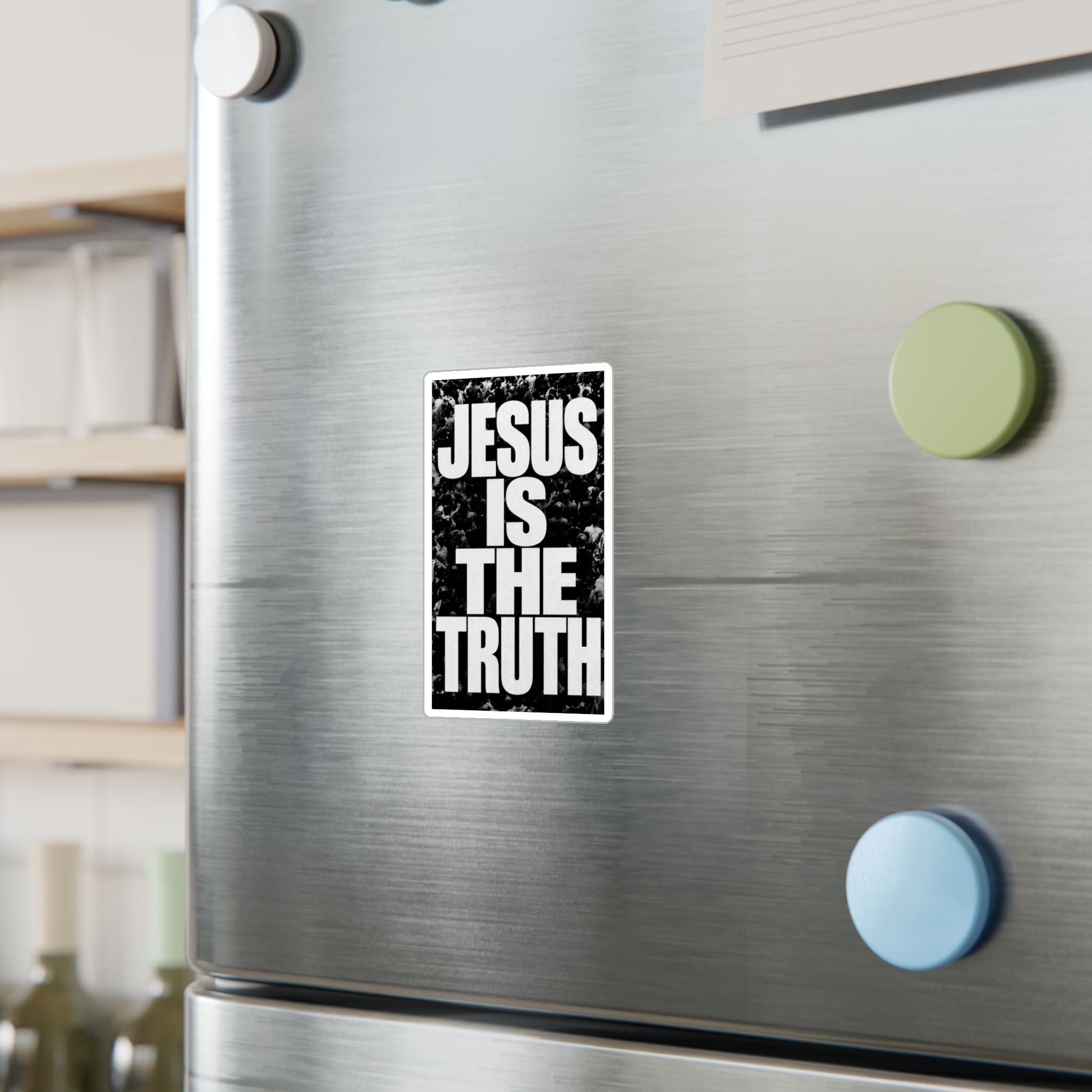 Jesus Is The Truth Vinyl Sticker — Bold Christian Faith Decal (Kiss-Cut)