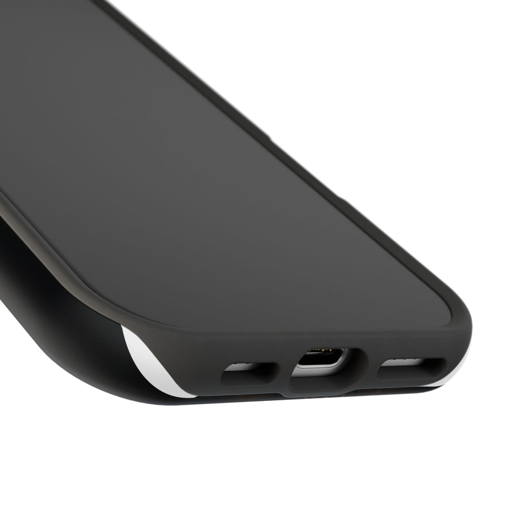 Magnetic Impact-Resistant Phone Case — "Most Beautiful" Cross with Crown of Thorns