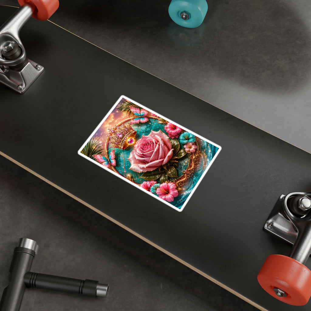 Royal Rose Kiss-Cut Vinyl Sticker