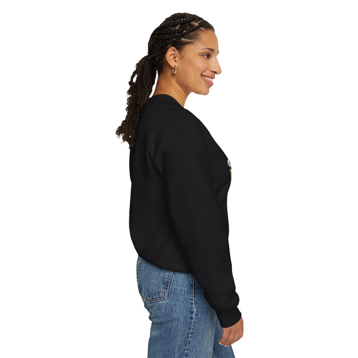 Jesus Never Fails Crewneck Sweatshirt | Christian Faith Pullover
